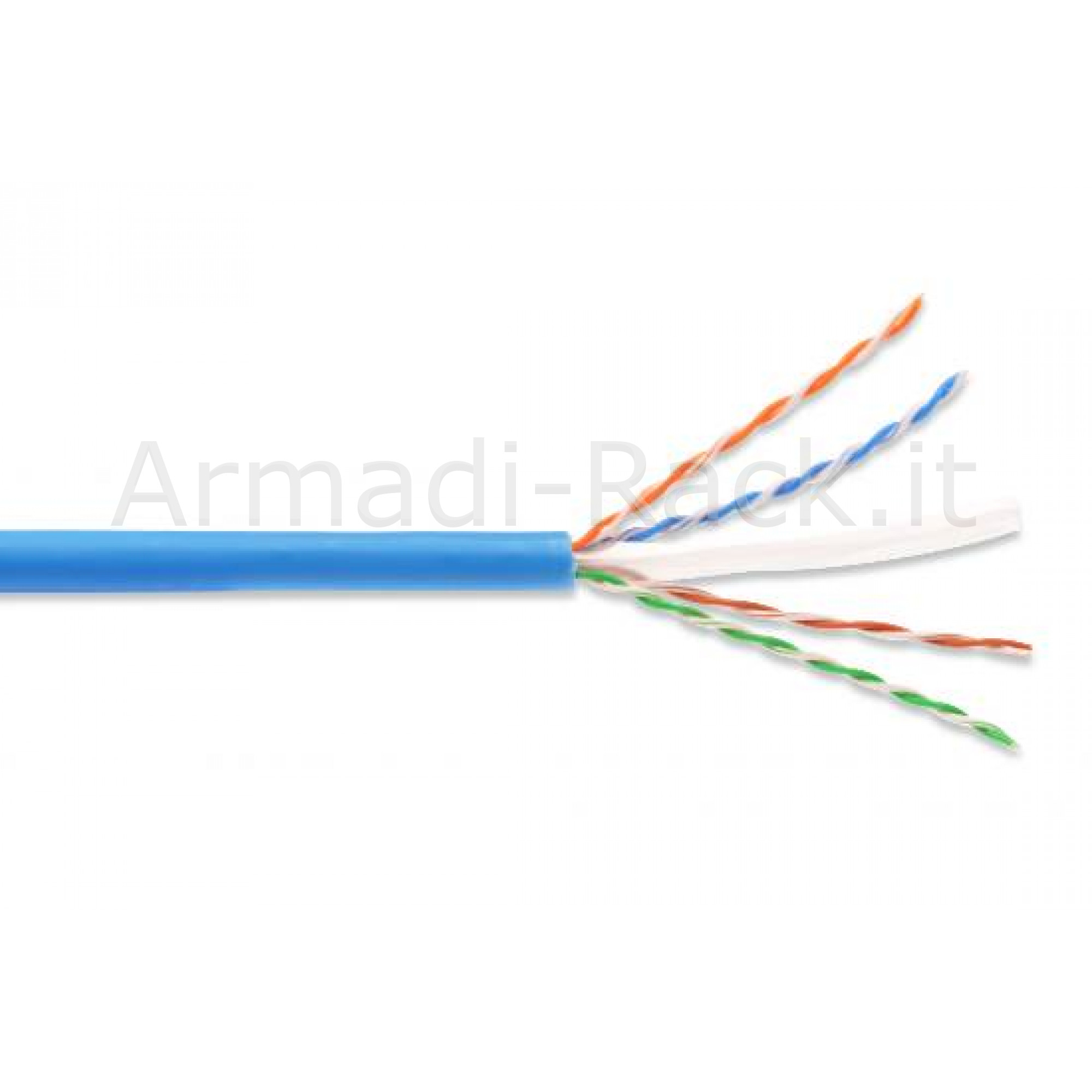 Cavo solido non schermato utp halogenfree per reti categoria 6a in...