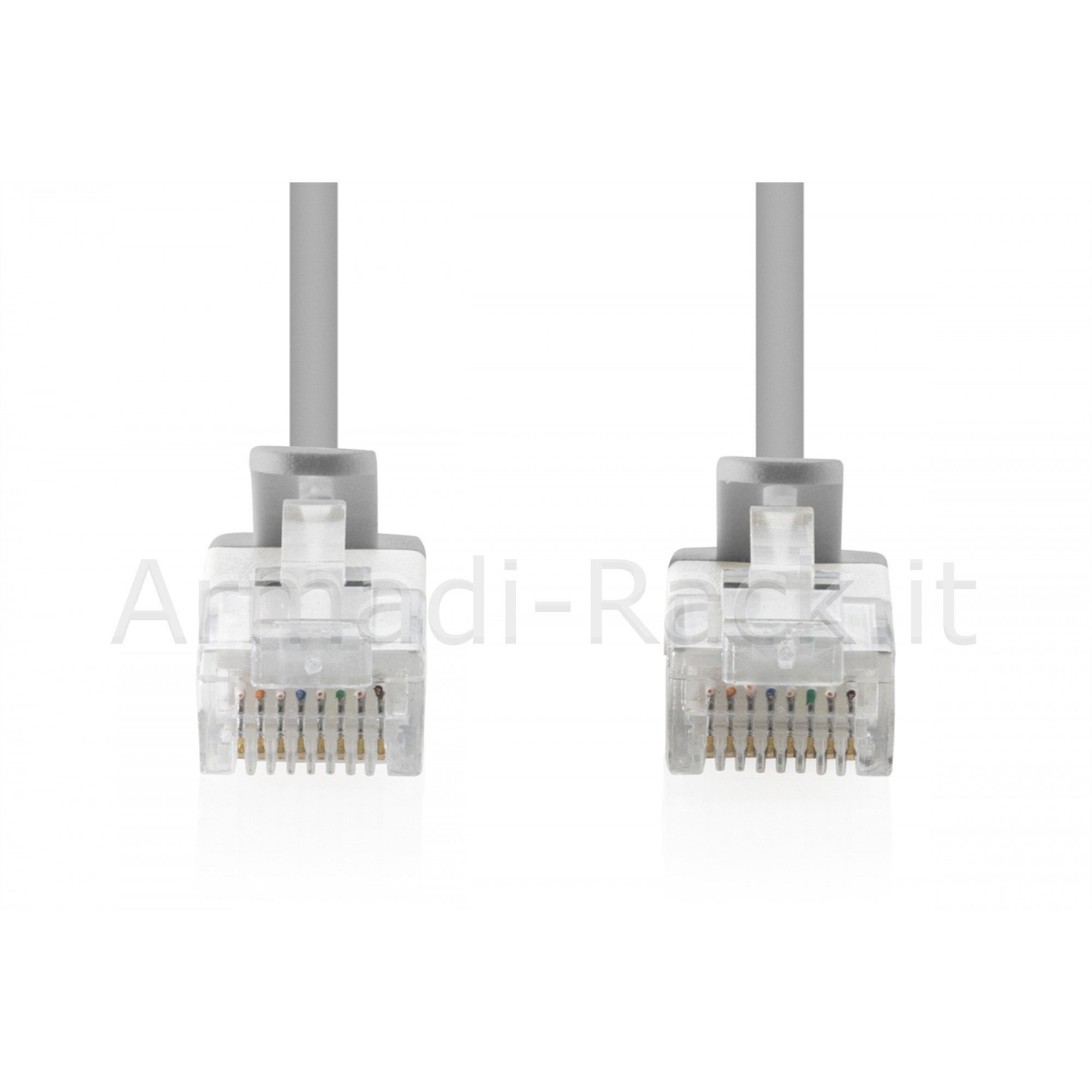 Cavo rete cat 6 u-utp rame lszh slim 10 pezzi, varie lunghezze e...