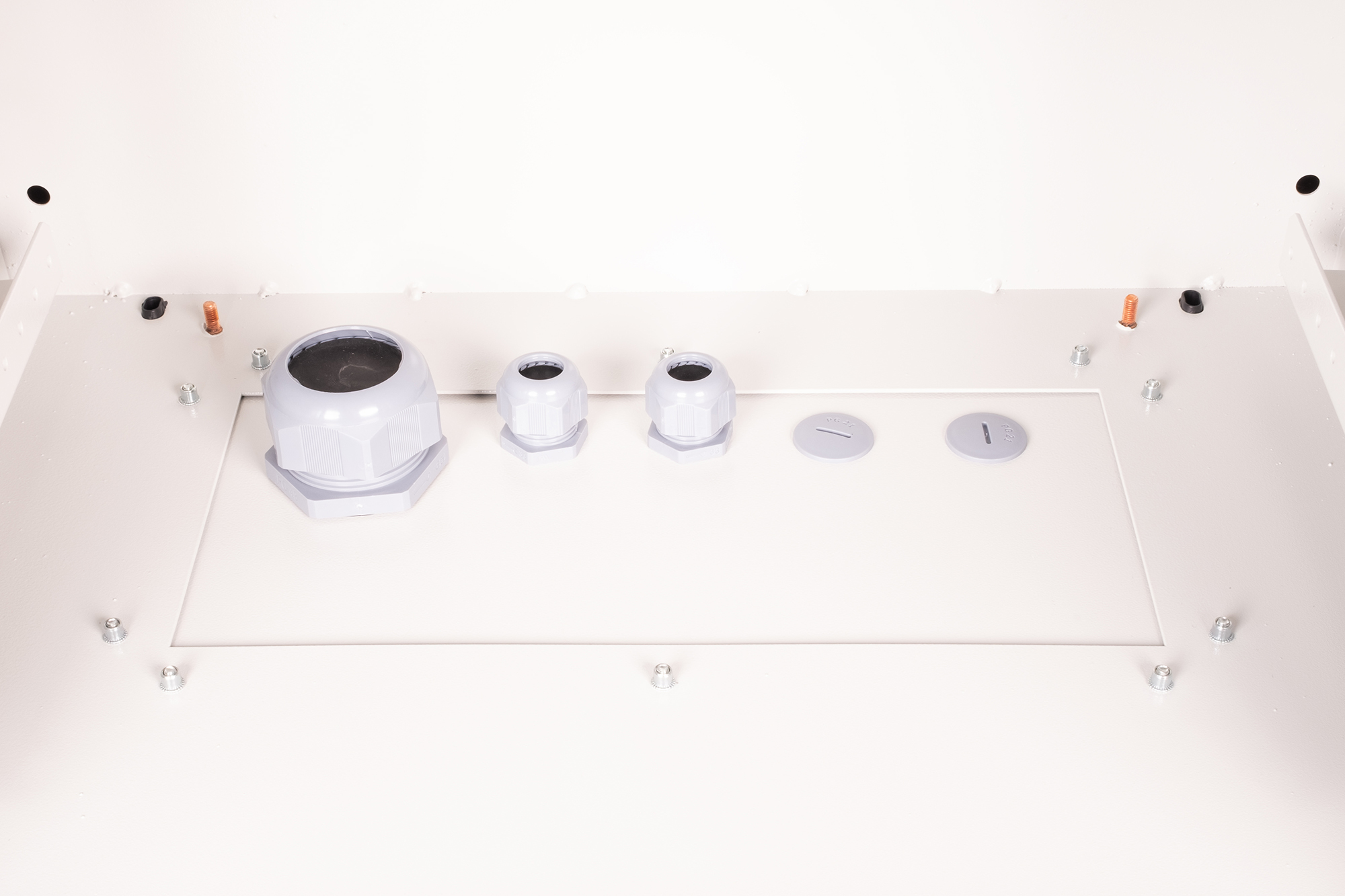 Armadio 7 unità rack per esterno IP55 Outdoor Wall Mounting 19''...