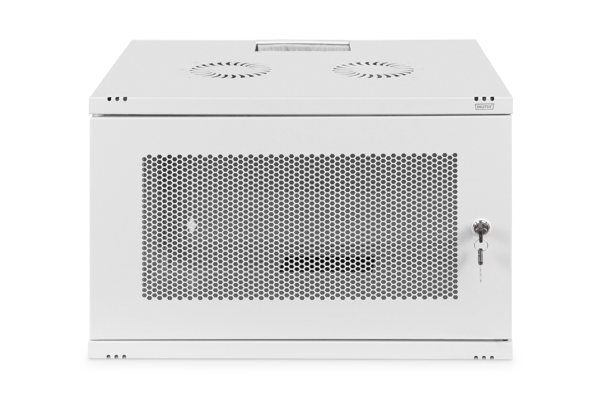 Digitus armadio rack 7u 19" a parete con porta grigliata, misure 540 x...