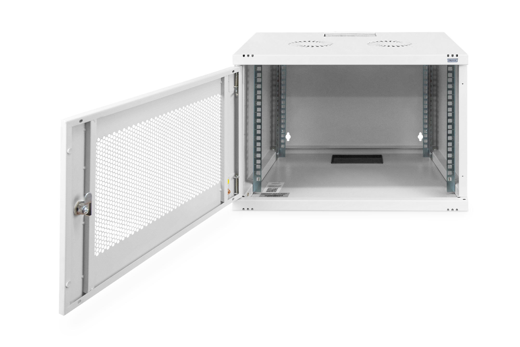 Digitus armadio rack 7u 19" a parete con porta grigliata, misure 540 x...