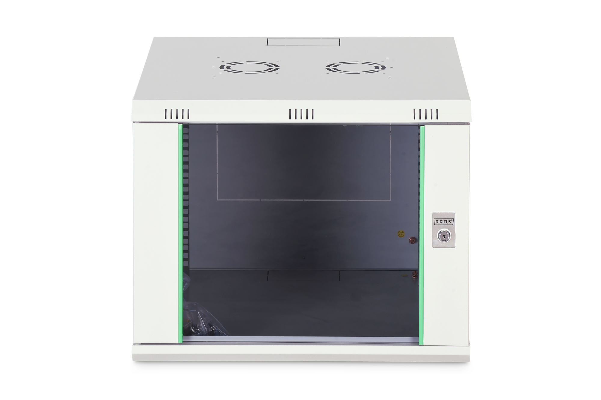 Armadio rack 19" 9 unita' da muro larghezza 600 mm, profondita' 600...