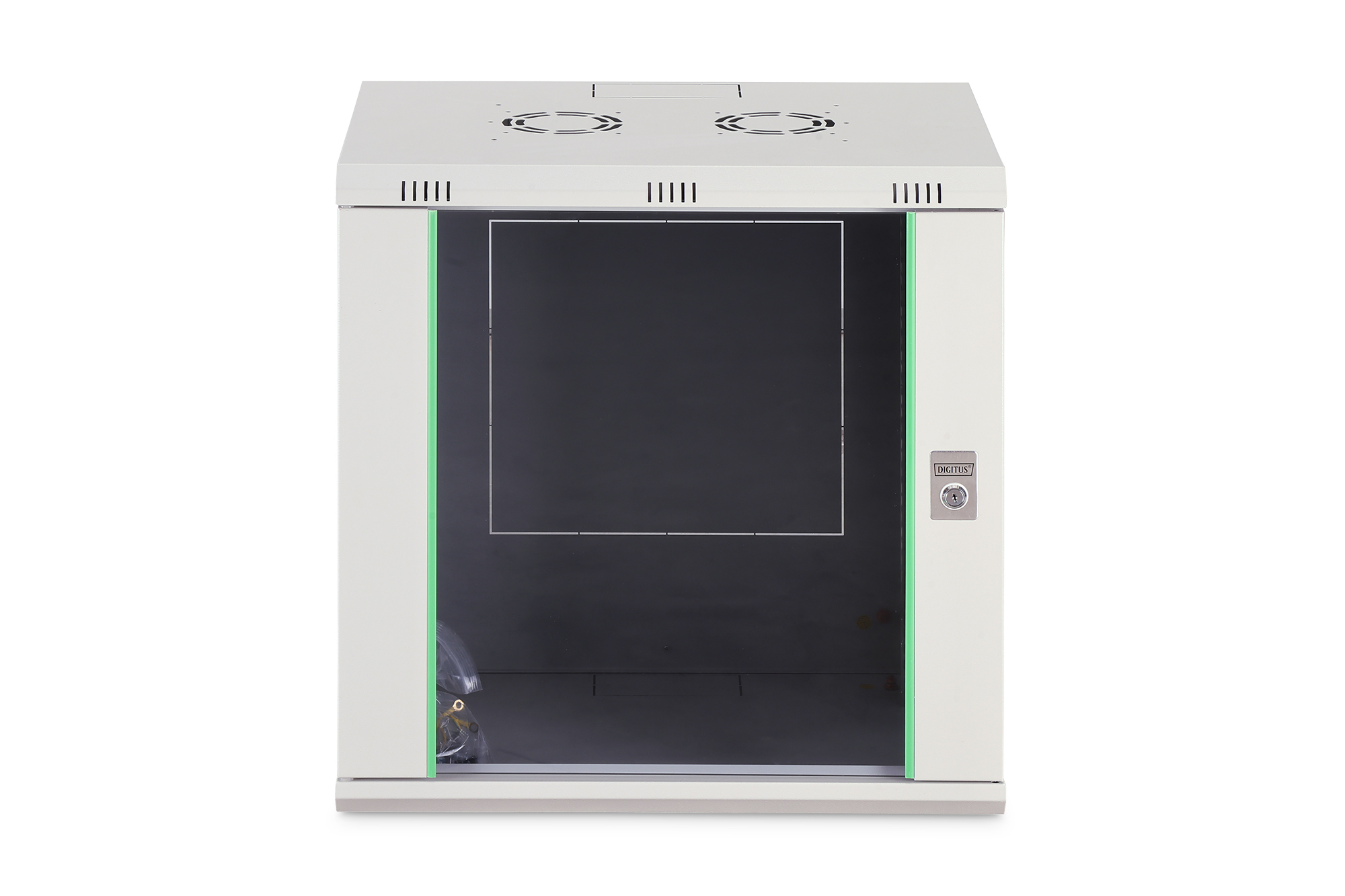 Armadio rack da parete economico linea Dynamic Basic 12 unità (a) 638...