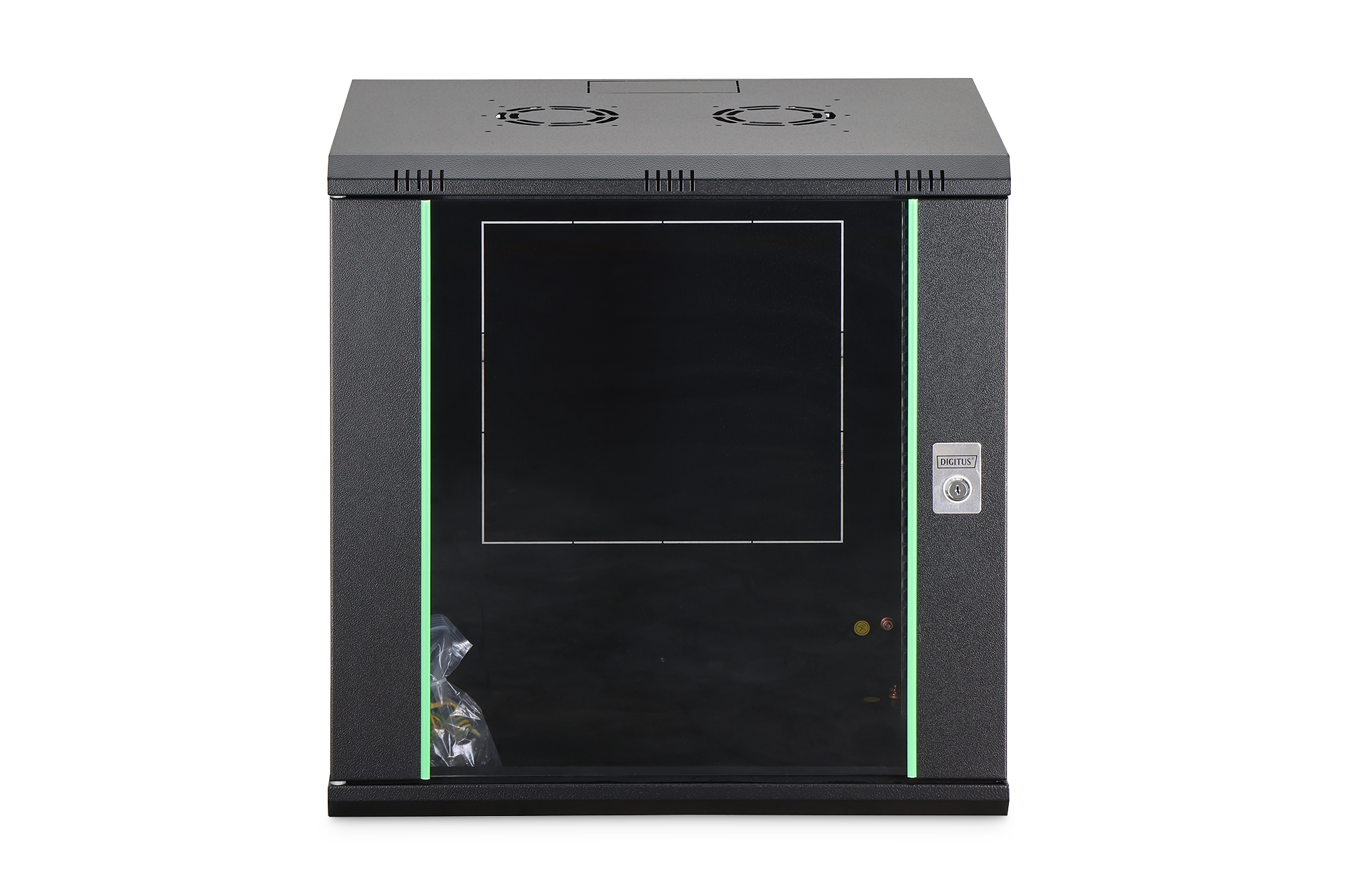 Armadio rack da parete economico linea Dynamic Basic 12 unità (a) 638...
