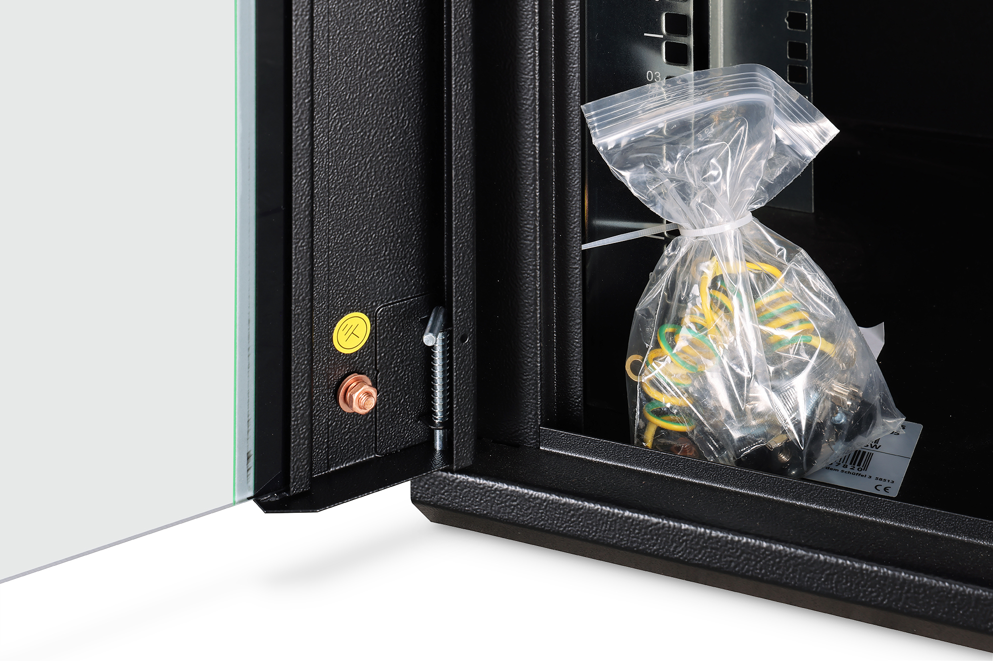 Armadio rack da parete economico linea Dynamic Basic 12 unità (a) 638...