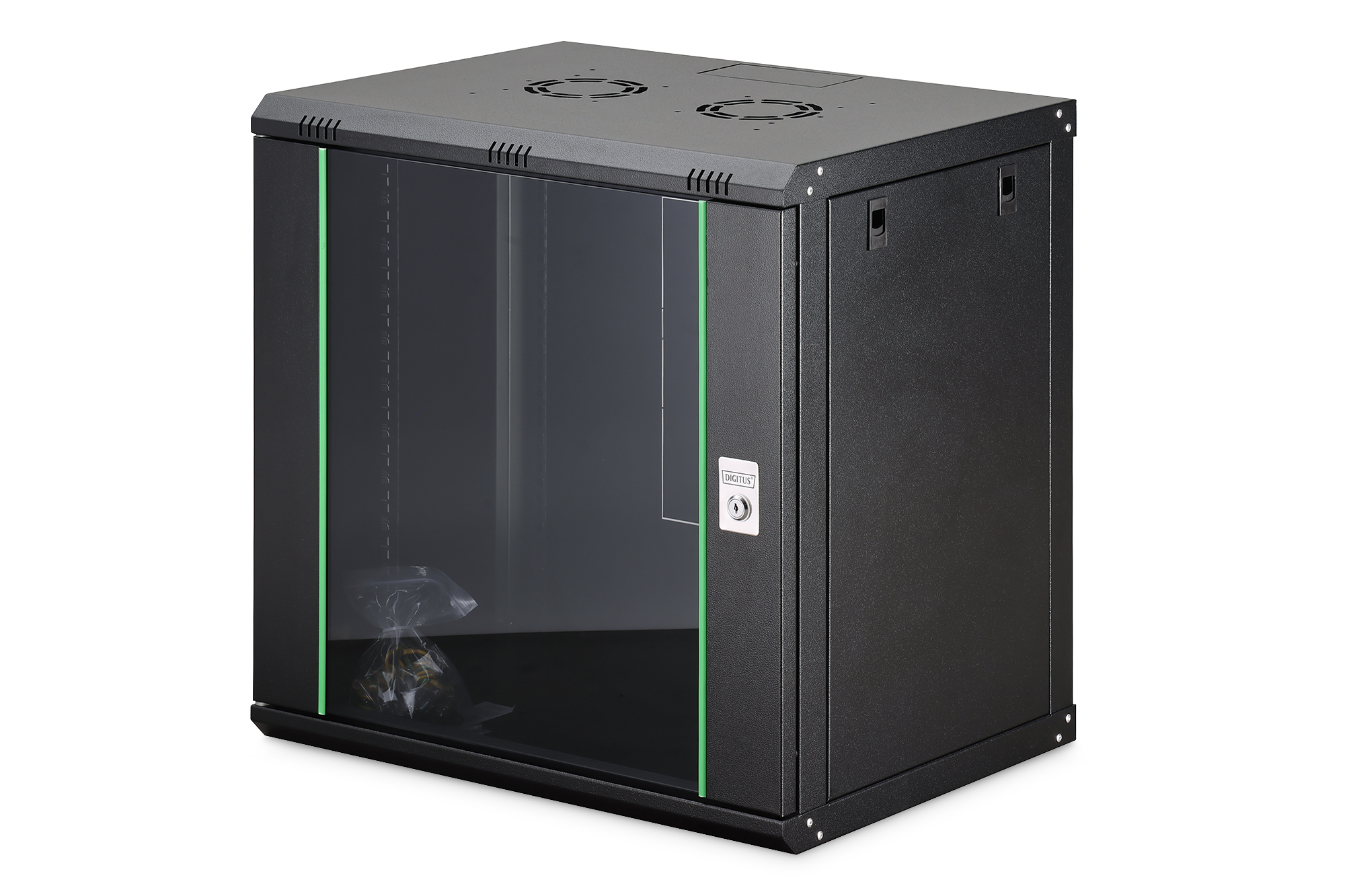 Armadio rack da parete economico linea Dynamic Basic 12 unità (a) 638...