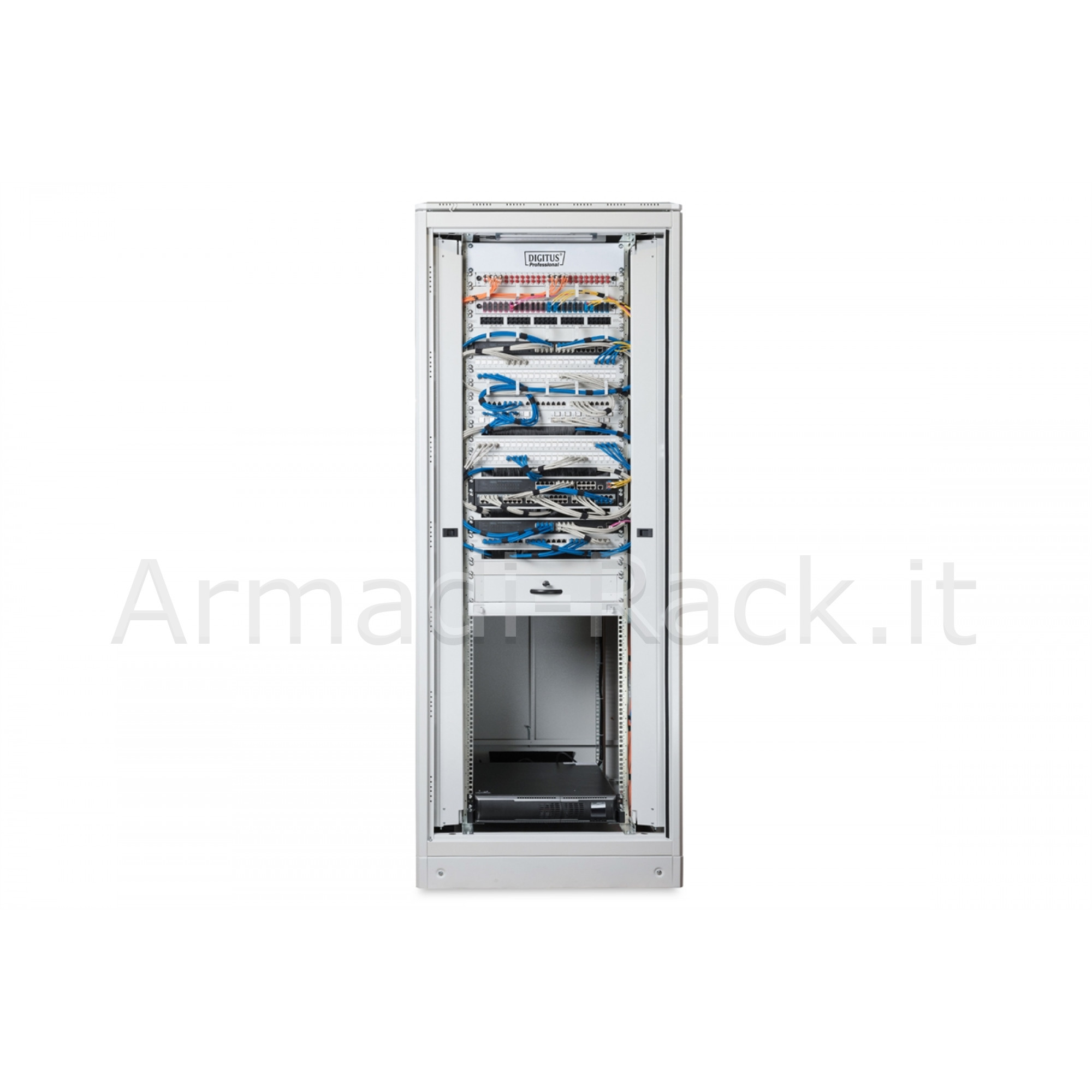 Armadio di rete serie unique - 800x800 mm (lxp)