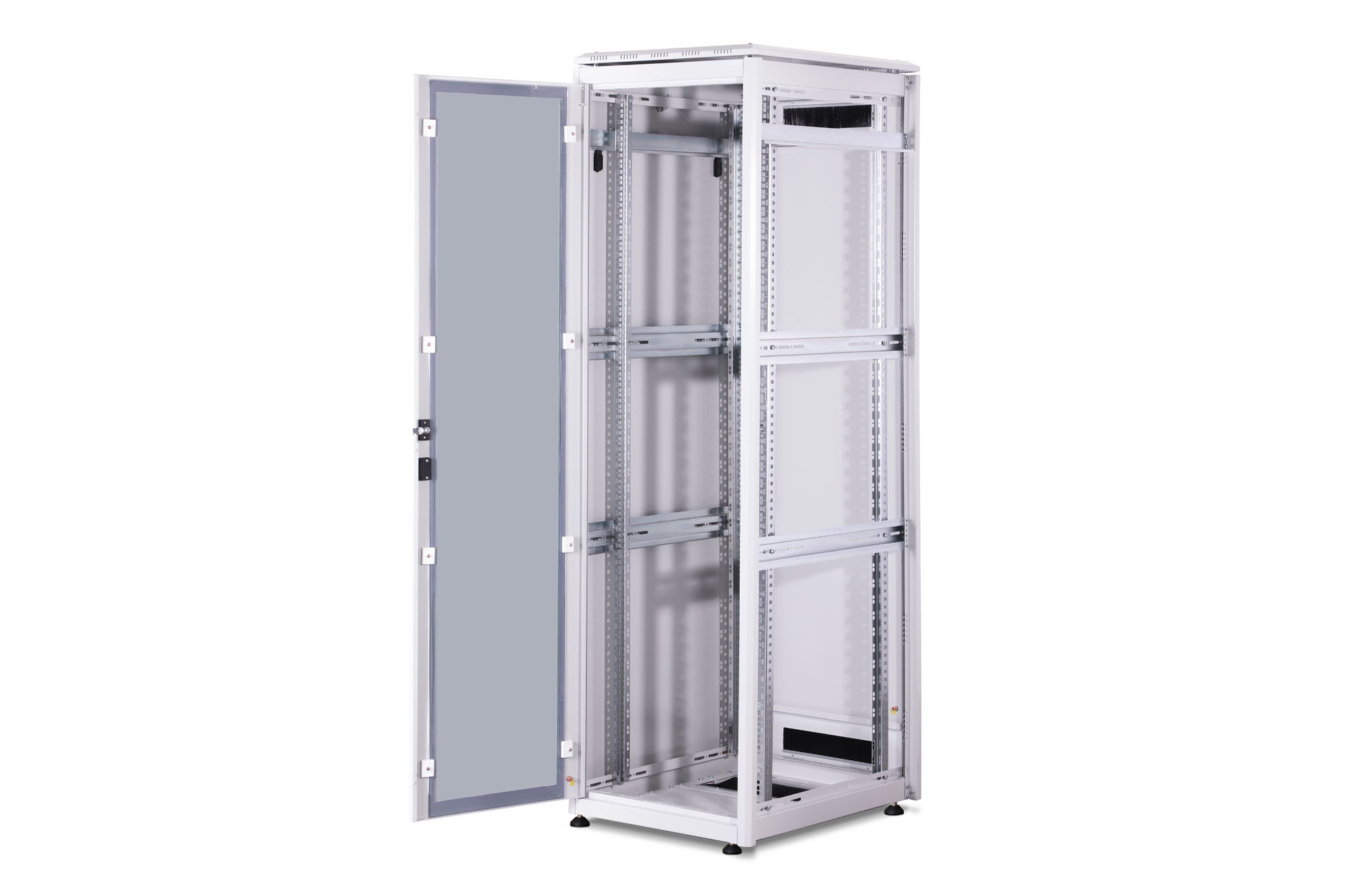 DIGITUS Armadio di rete serie Unique 42U - 600x800 mm (LxP) grigio...