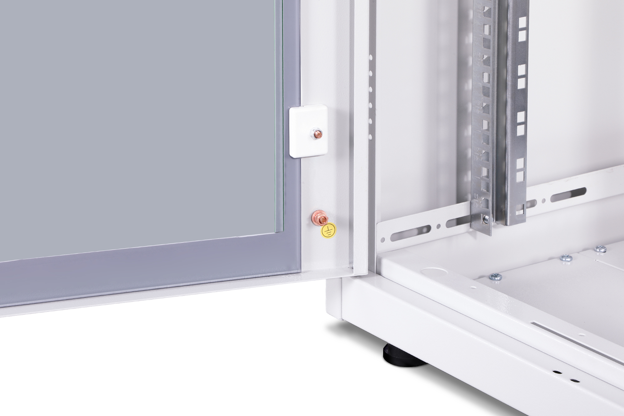 DIGITUS Armadio di rete serie Unique 42U - 600x800 mm (LxP) grigio...