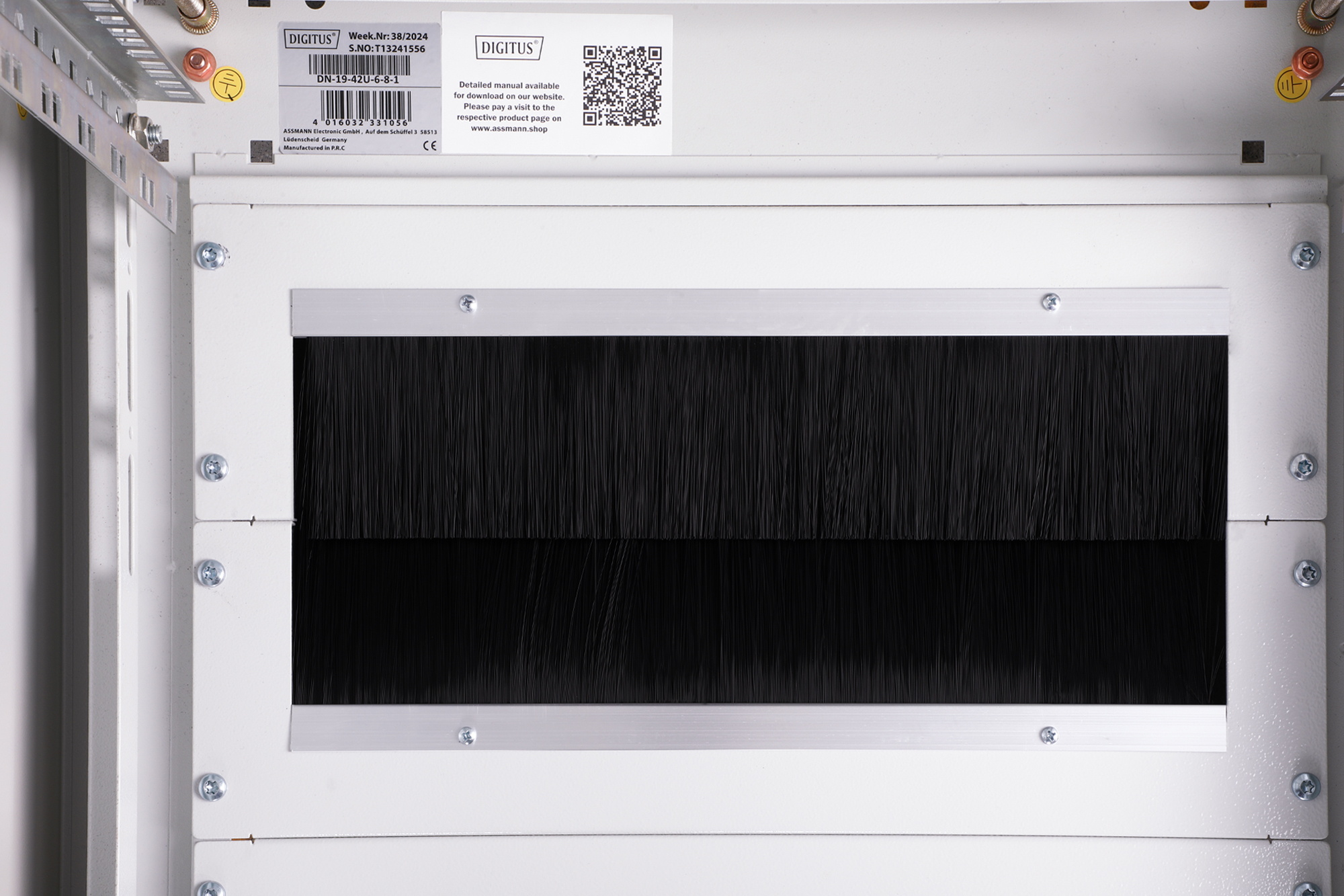 DIGITUS Armadio di rete serie Unique 42U - 600x800 mm (LxP) grigio...