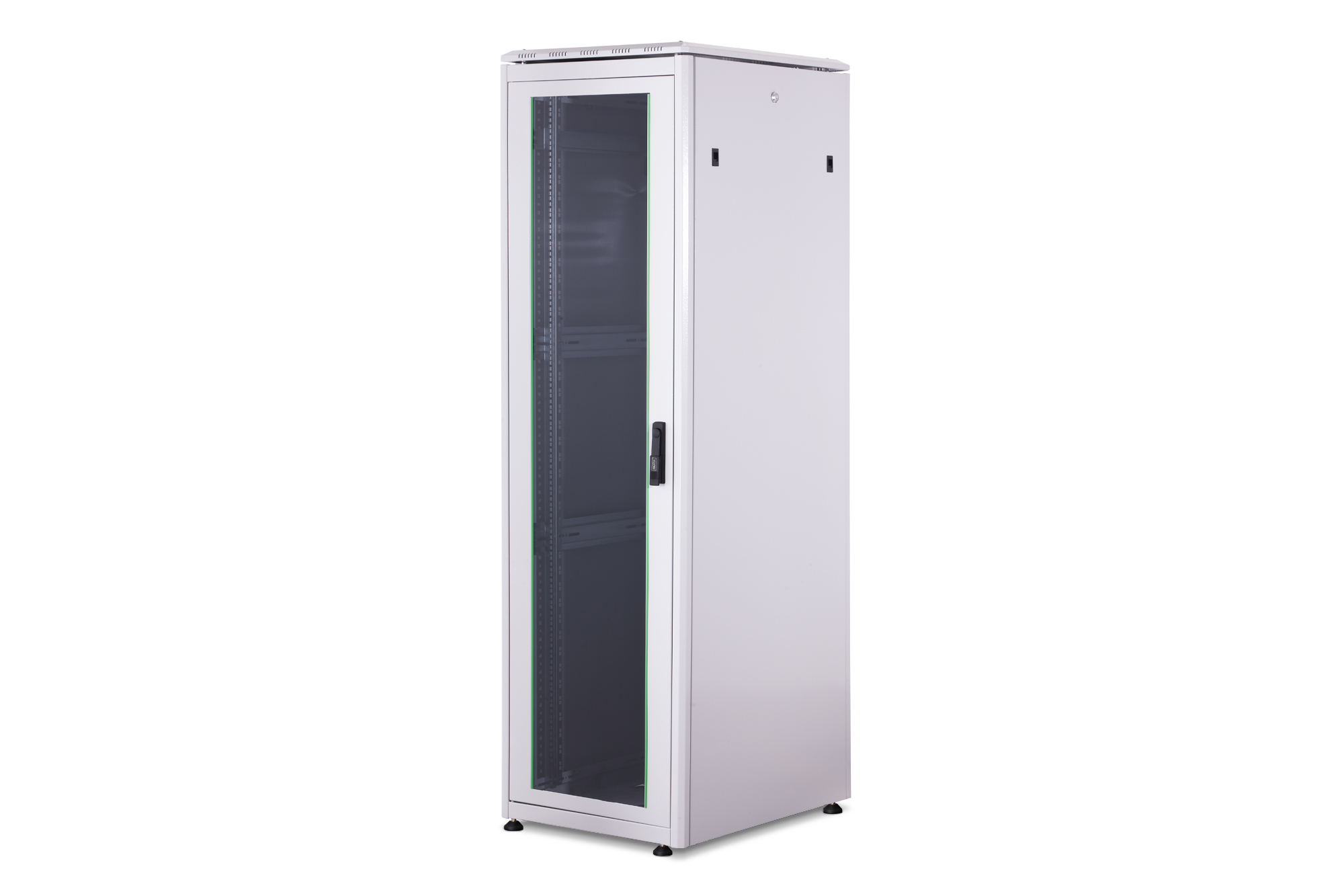 DIGITUS Armadio di rete serie Unique 42U - 600x800 mm (LxP) grigio...