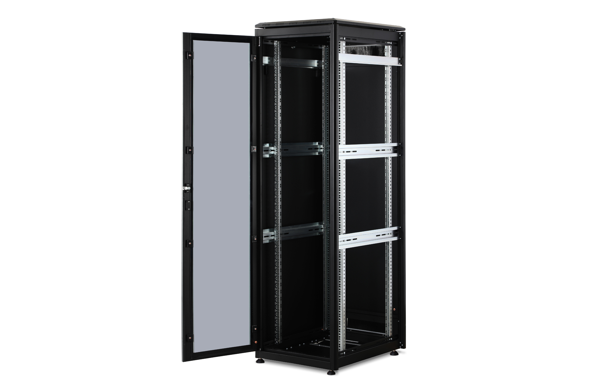DIGITUS Armadio di rete serie Unique 42U - 600x800 mm (LxP) nero...