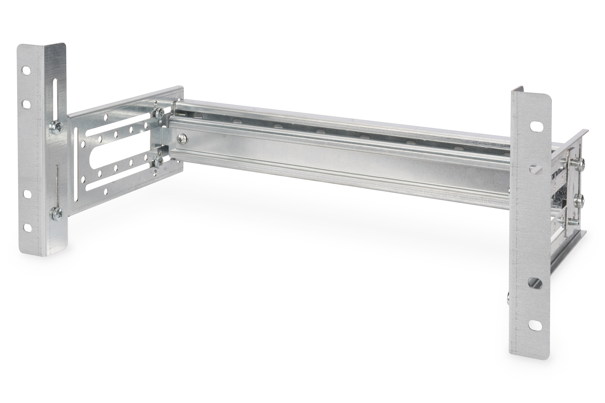 Supporto guida din 4u, 178x483x223 mm, galvanized incl. din rail,...