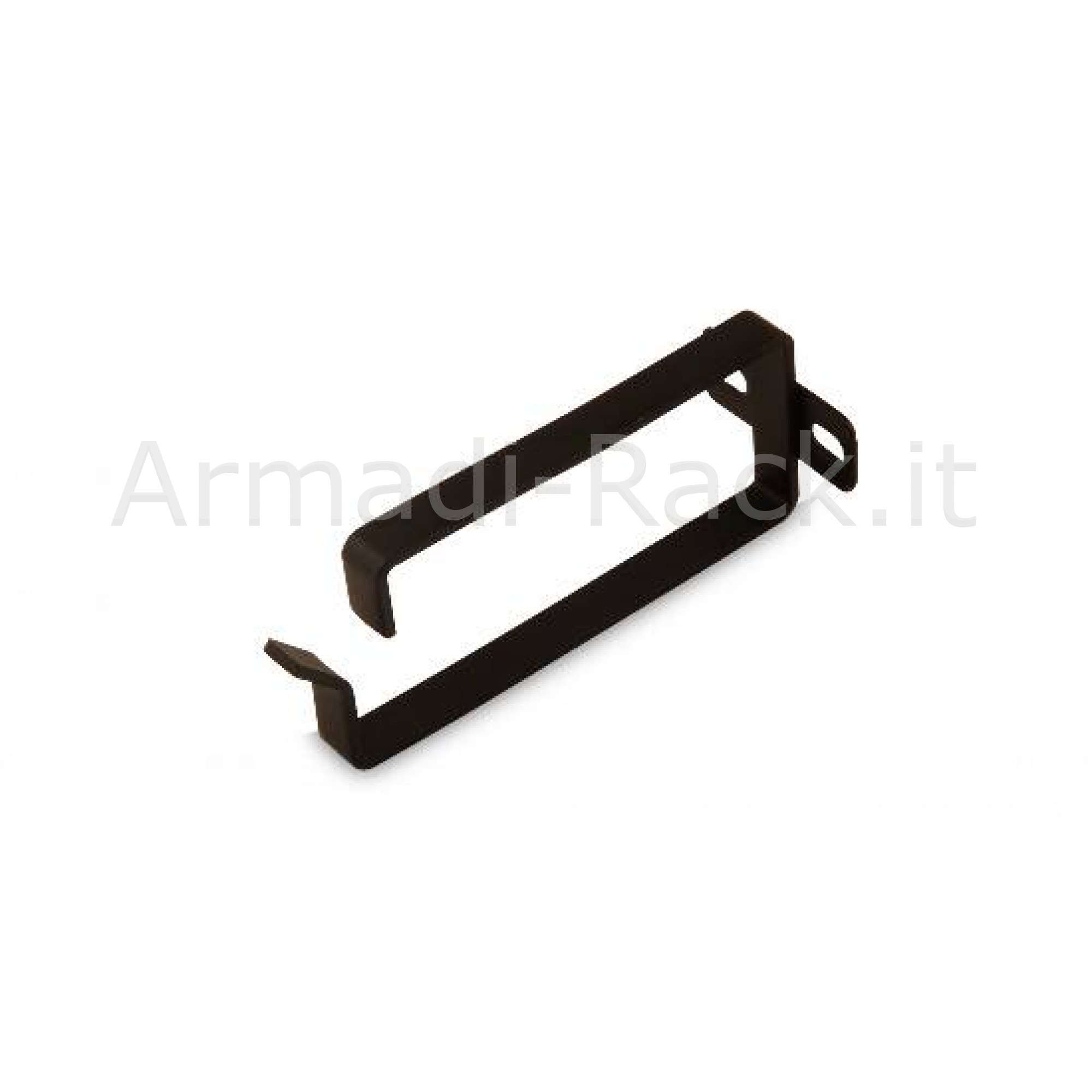 Passacavi per armadi rack 100x45 mm. confezione 10 pezzi - colore nero...