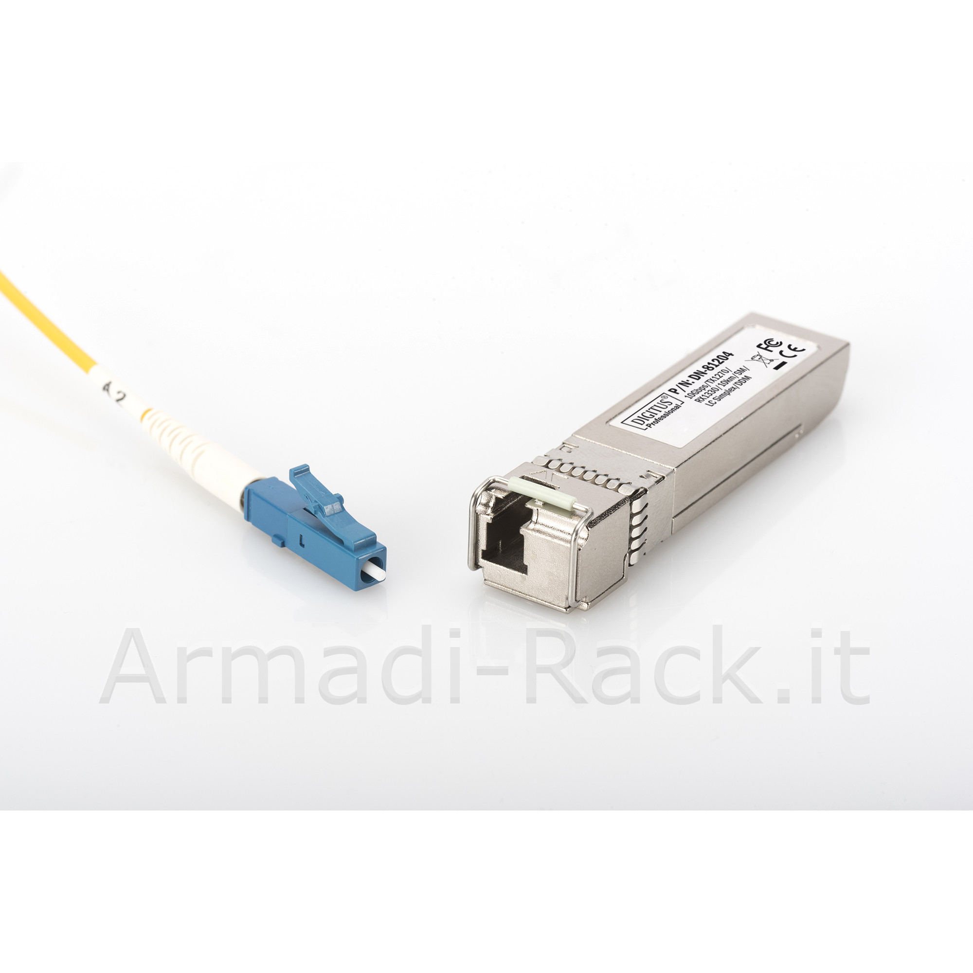 Modulo digitus professional sfp+ 10 gbps bidirezionale singlemode...