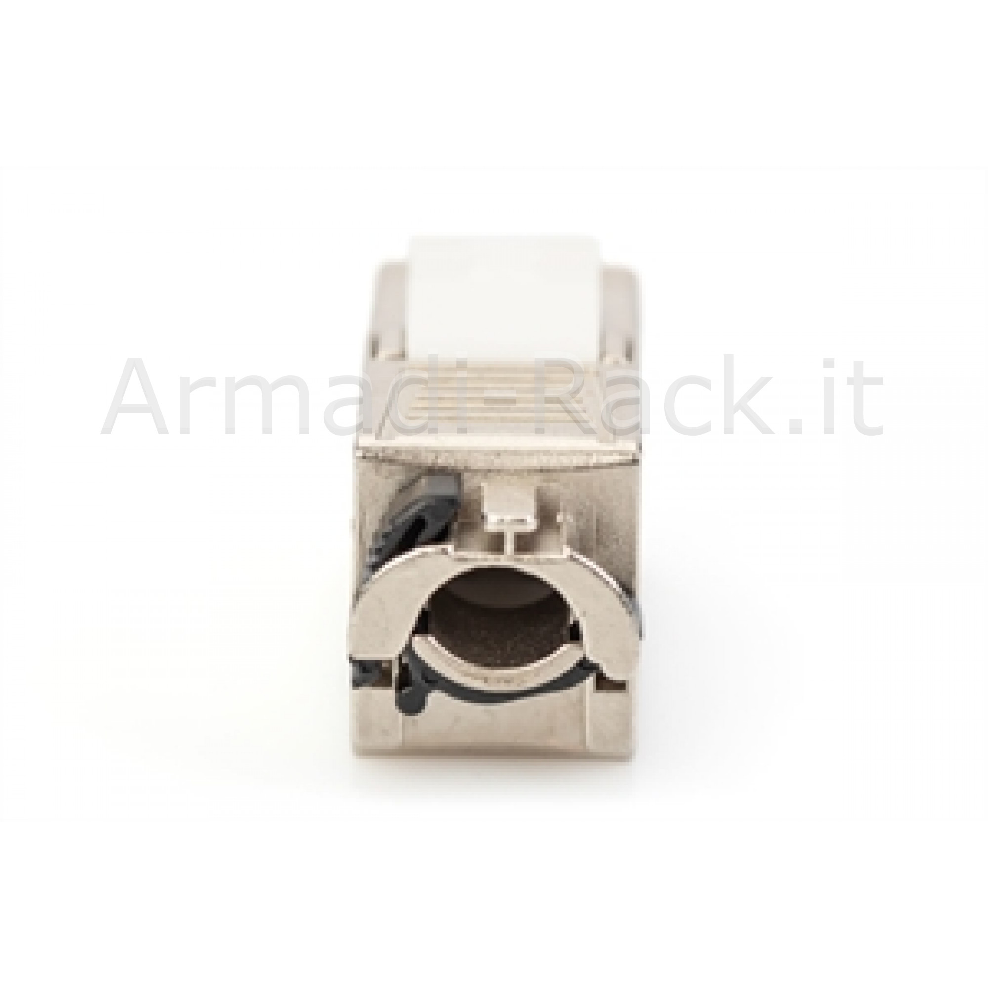 Modulo keystone cat 6a, schermato con supporto dei cavi intelligente -...