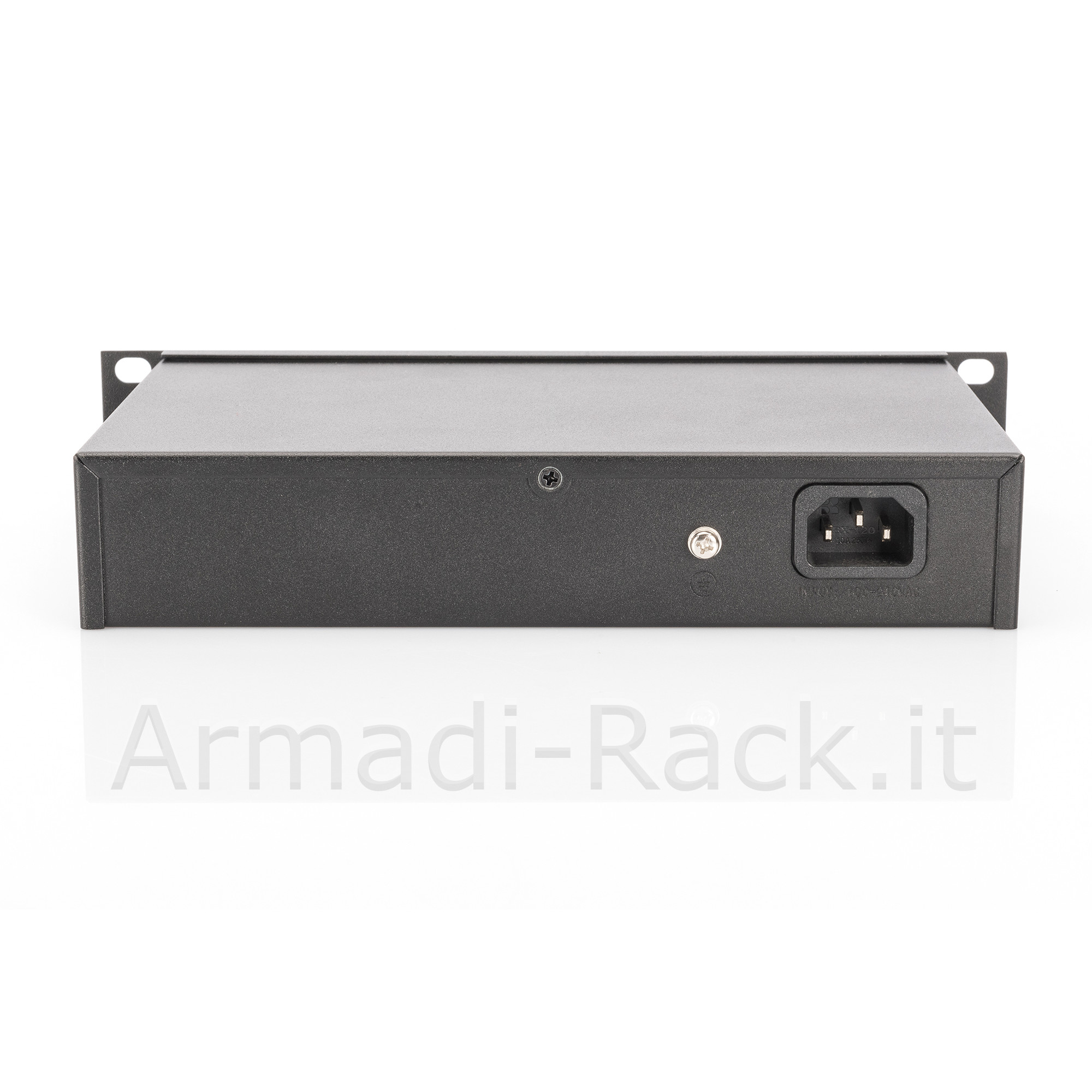 switch per reti gigabit ethernet poe installabile 10" poe