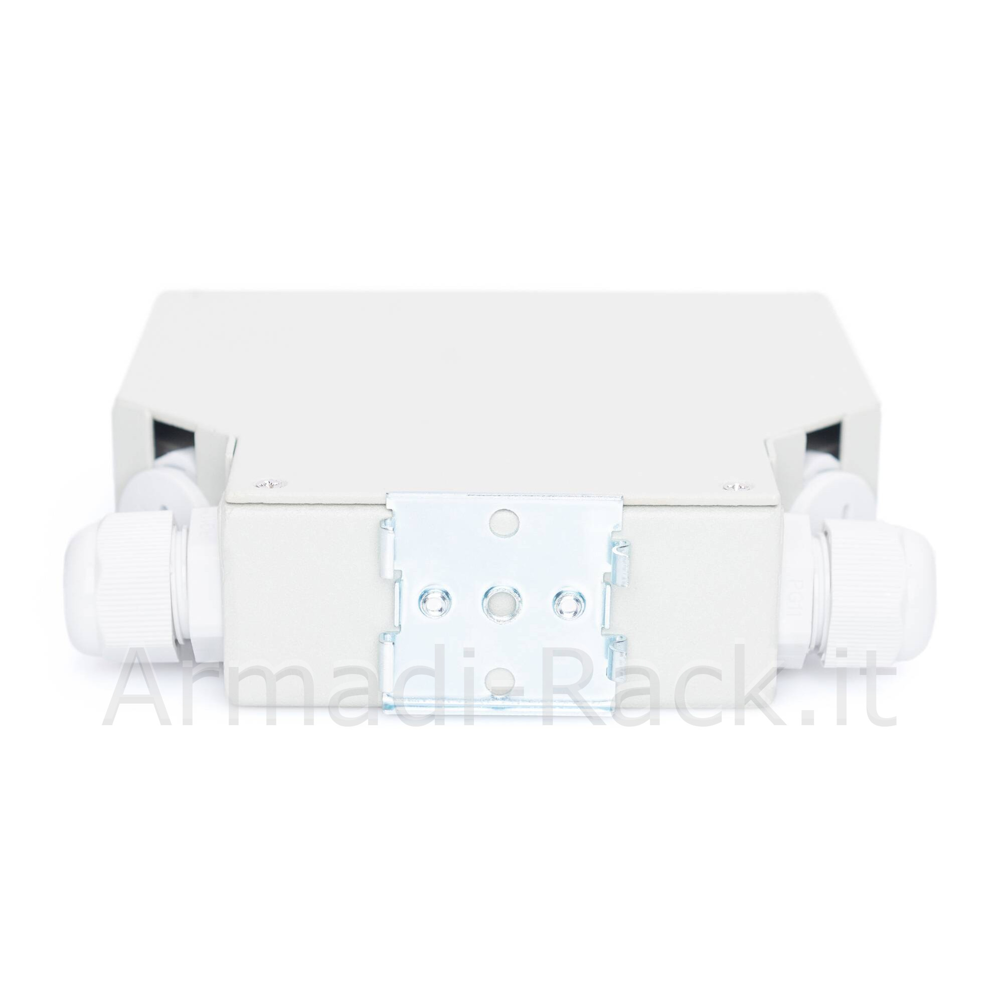 Splice Box DIN Rail per 8 Accoppiatori Lc/Dx