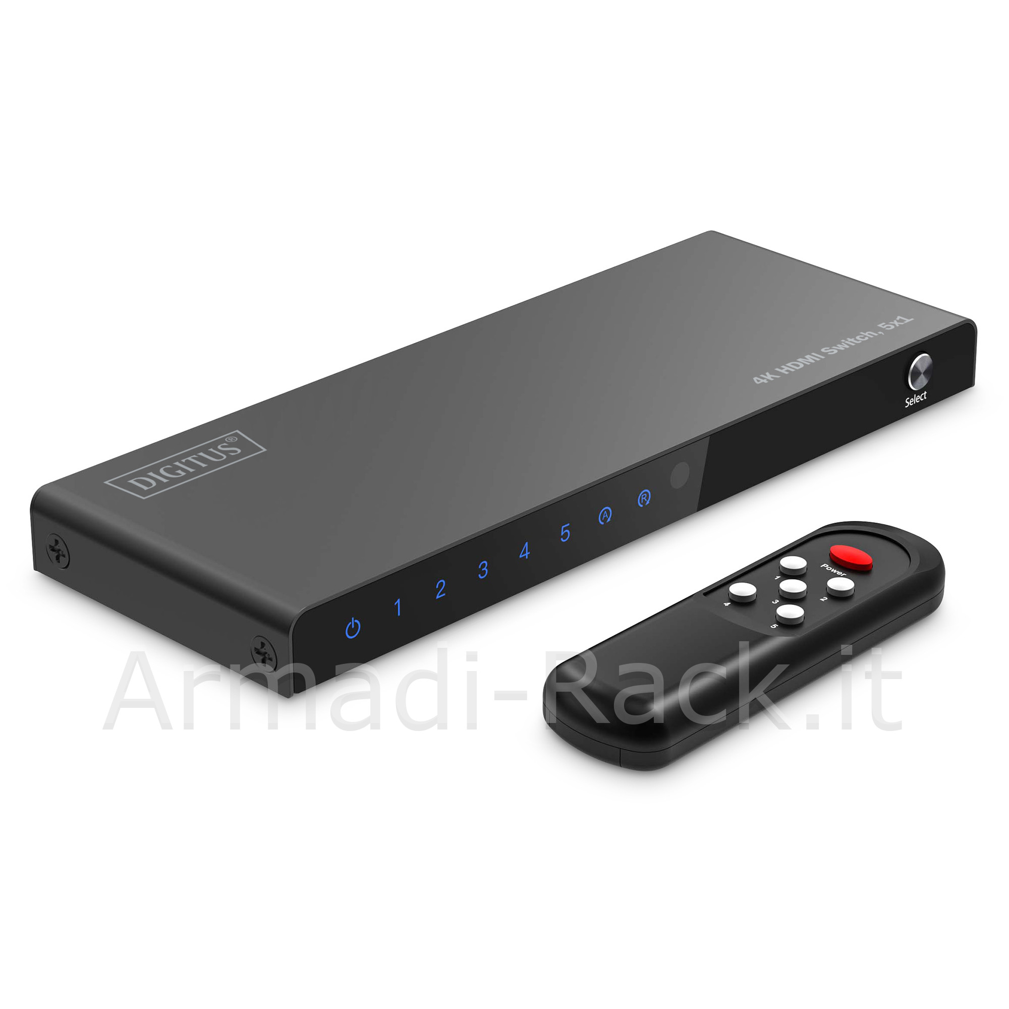 Switch hdmi 5x1 4k/60hz hdcp 2.2