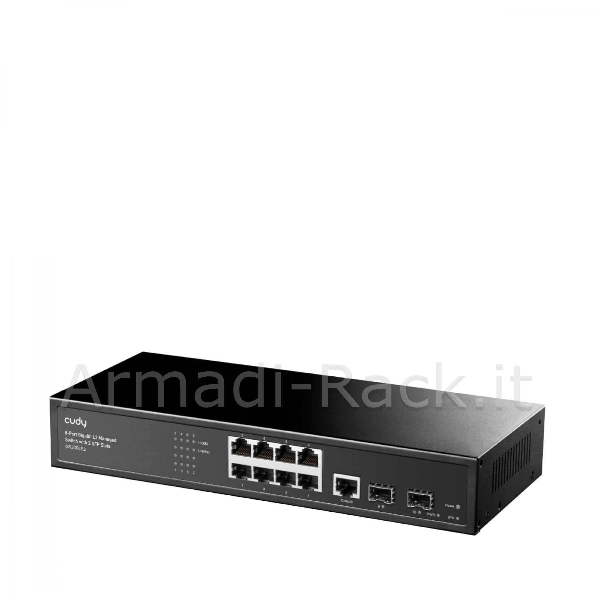 Switch gigabit gestito l2 8 gbe 2 sfp