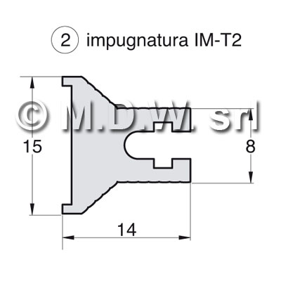 Im-T2-10T - Impugnatura 10Te