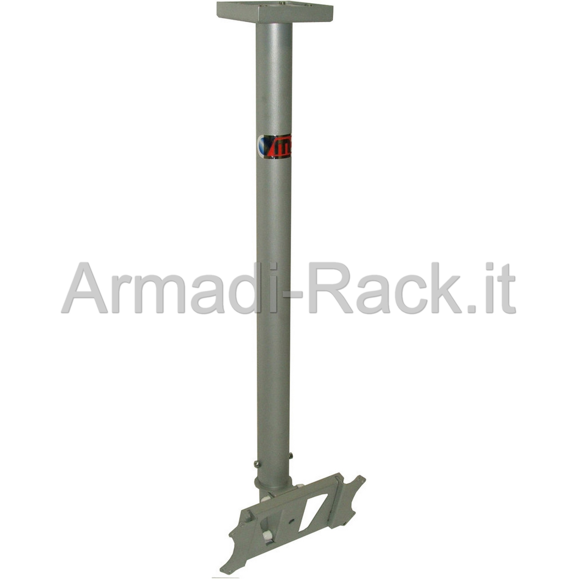 Supporto telescopico da soffitto 71/131 cm, con inclinazione...