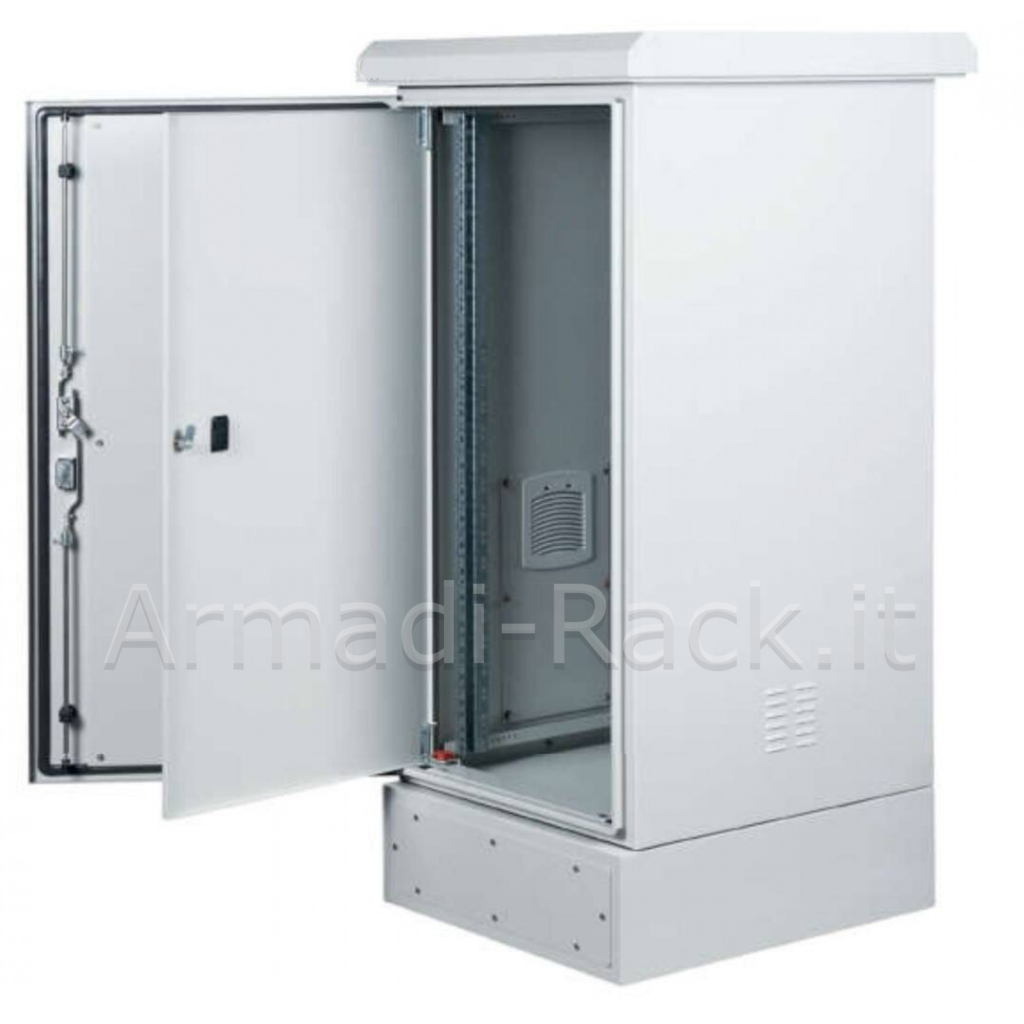 Armadio rack 19" 16u protezione ip65 misure l600 h1080 p650 con base...