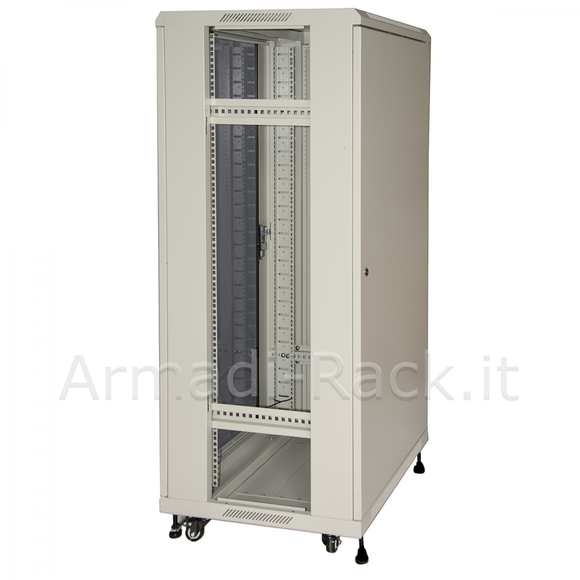 Armadio rack 19" per reti 32u (a)1610, (l)600, (p)600 colore grigio...
