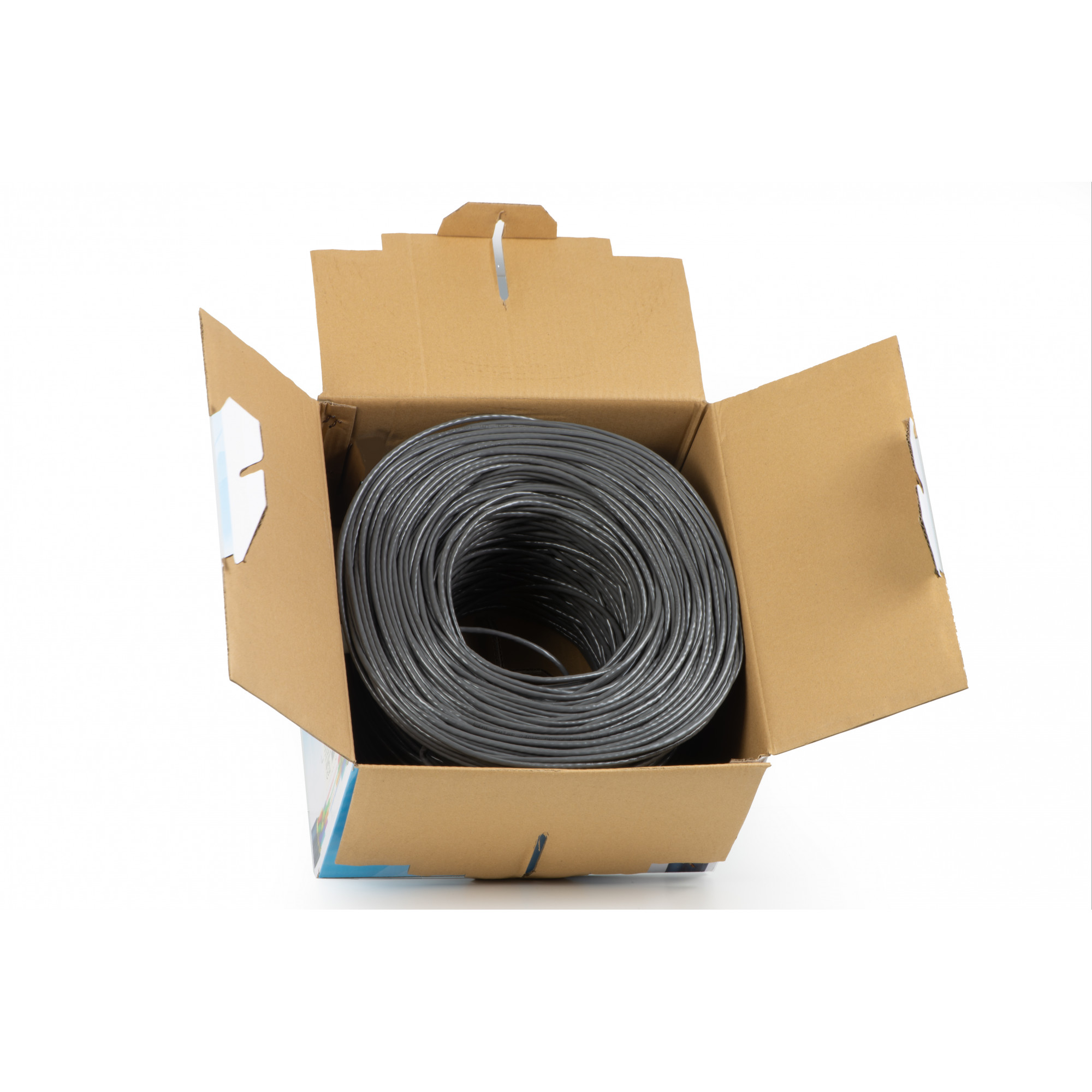 Cavo solido utp per reti categoria 5e awg24 materiale cca matassa mt...