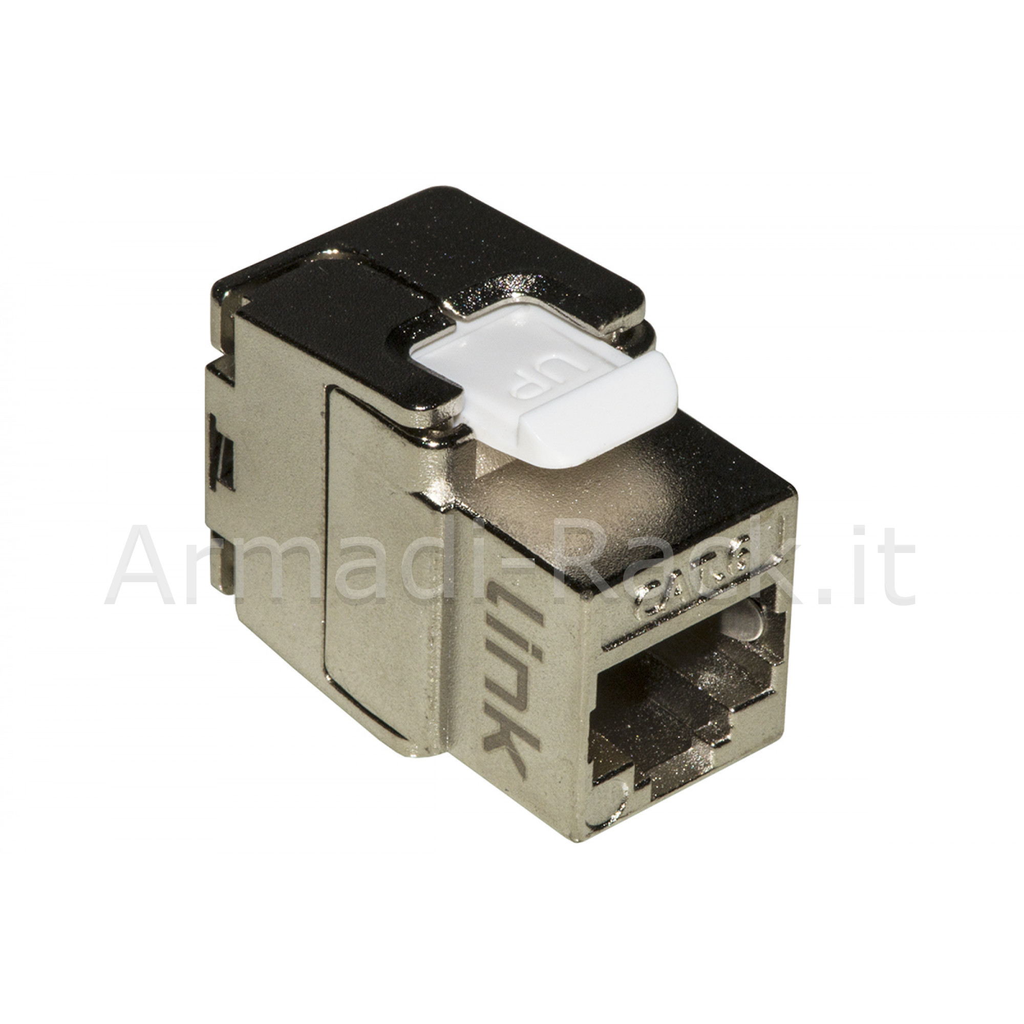 Presa rete keystone jack rj45 categoria 6 schermata tooless contatti...