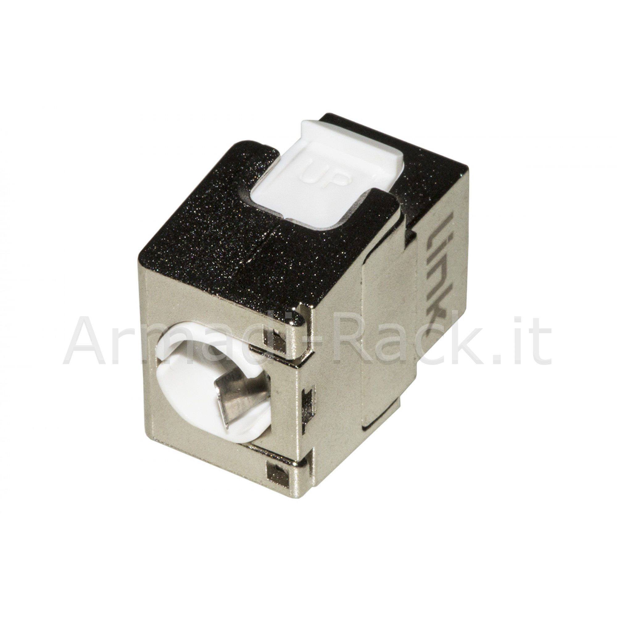 Presa rete keystone jack rj45 categoria 6 schermata tooless contatti...