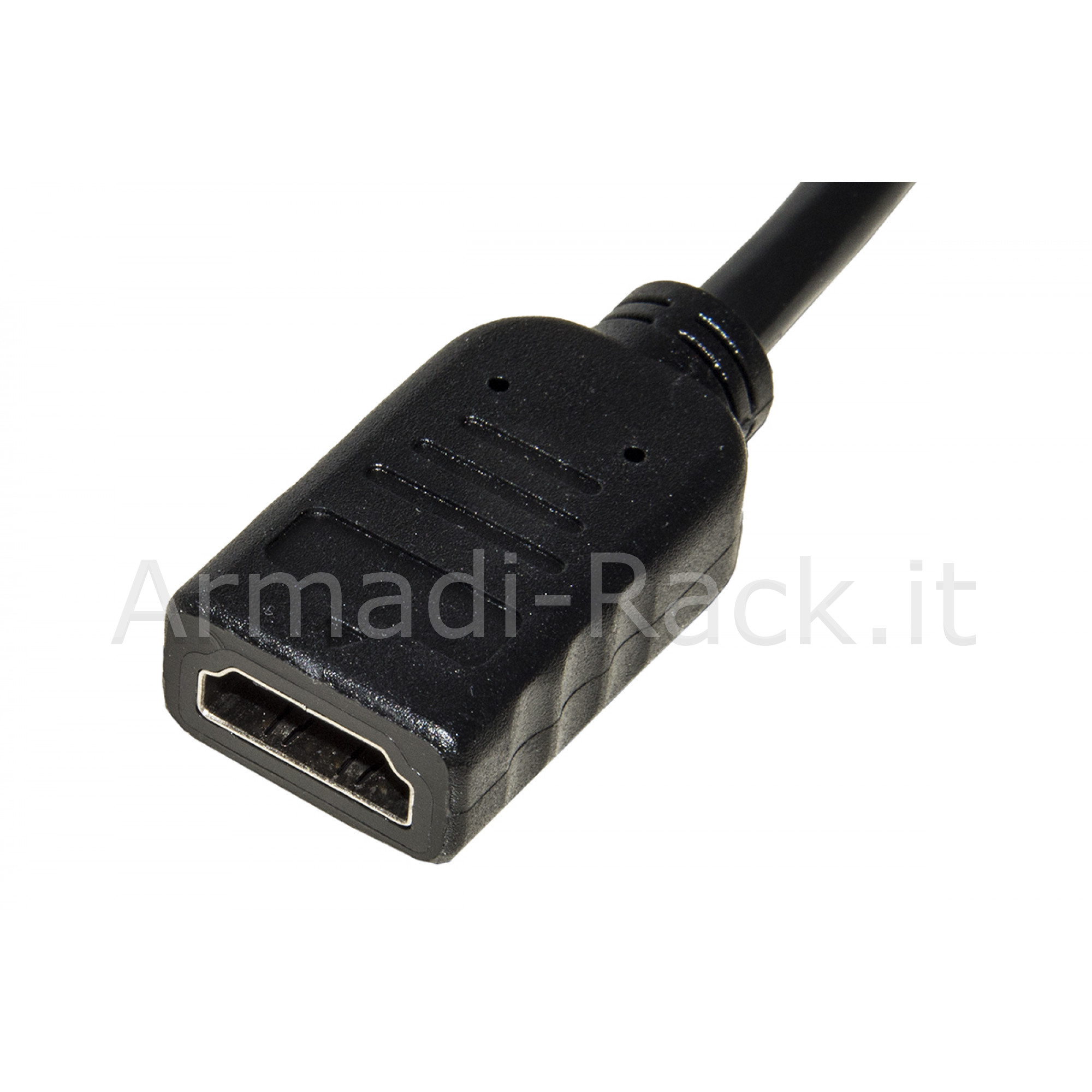 Adattatore displayport 1.2 maschio - hdmi 1.4 femmina contatti dorati...