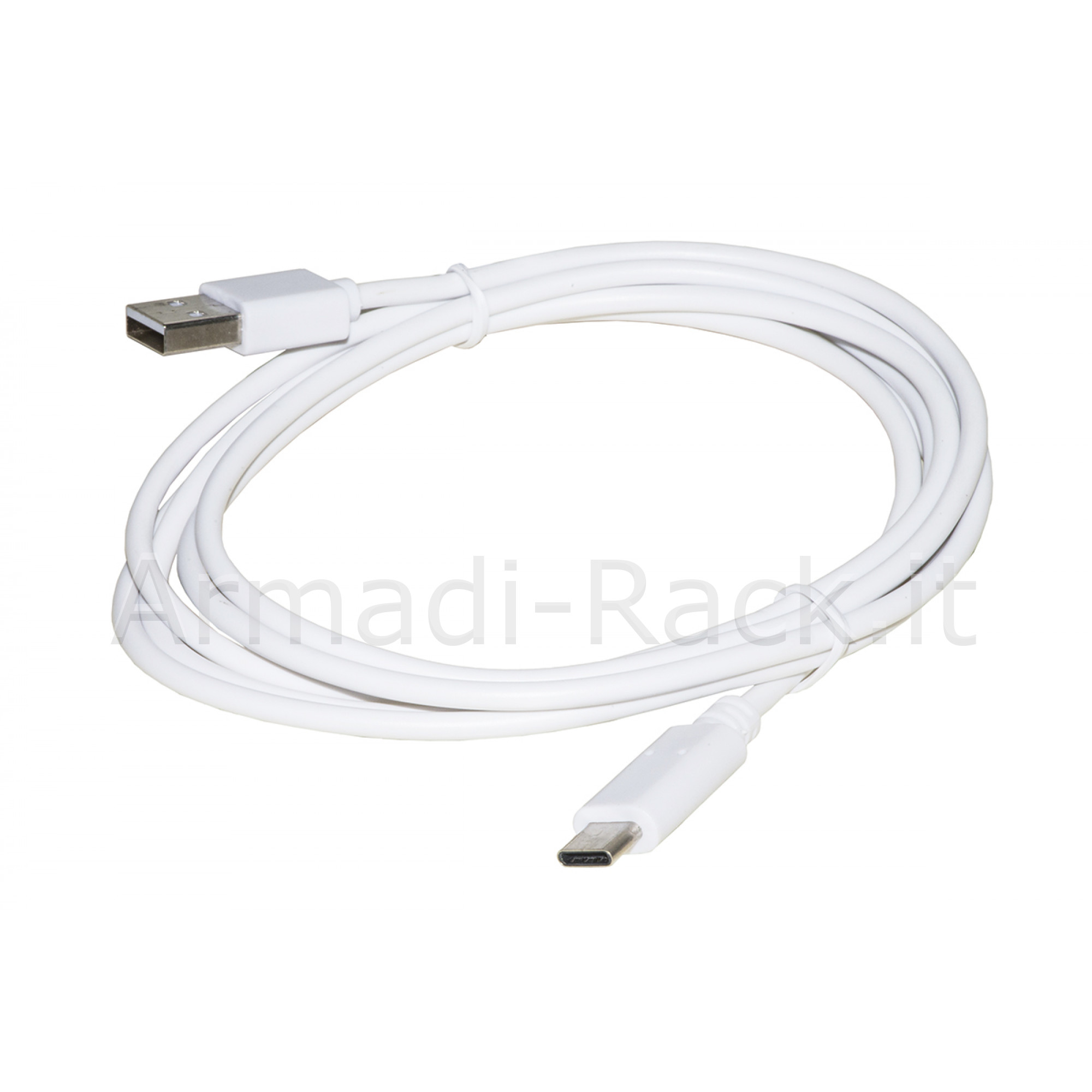 Cavo usb 2.0 "a" maschio usbc mt 1 colore bianco