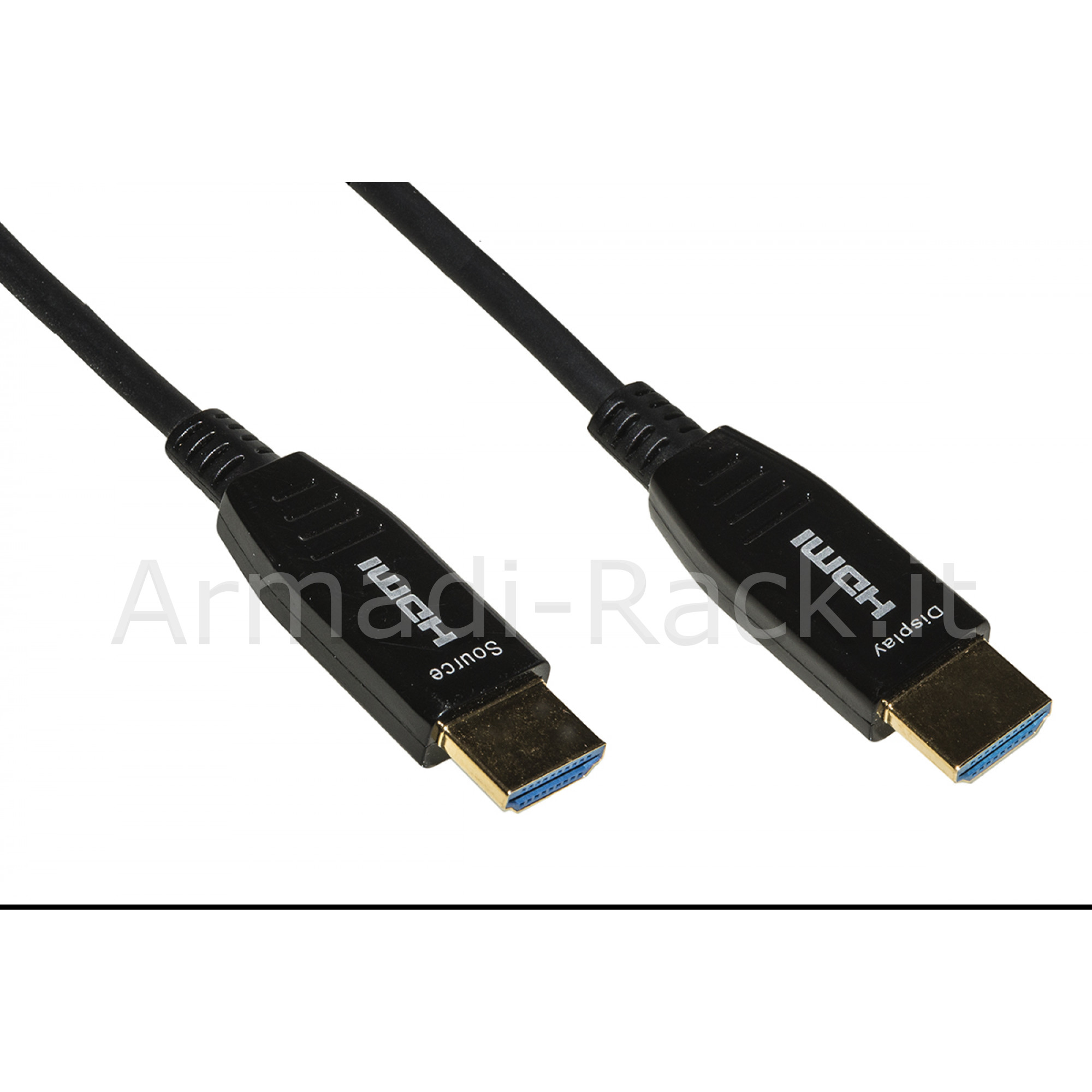 Cavo hdmi 2.0 aoc fibra ottica ibrido, hdcp, arc, edid 4k@60hz@4:4:4...