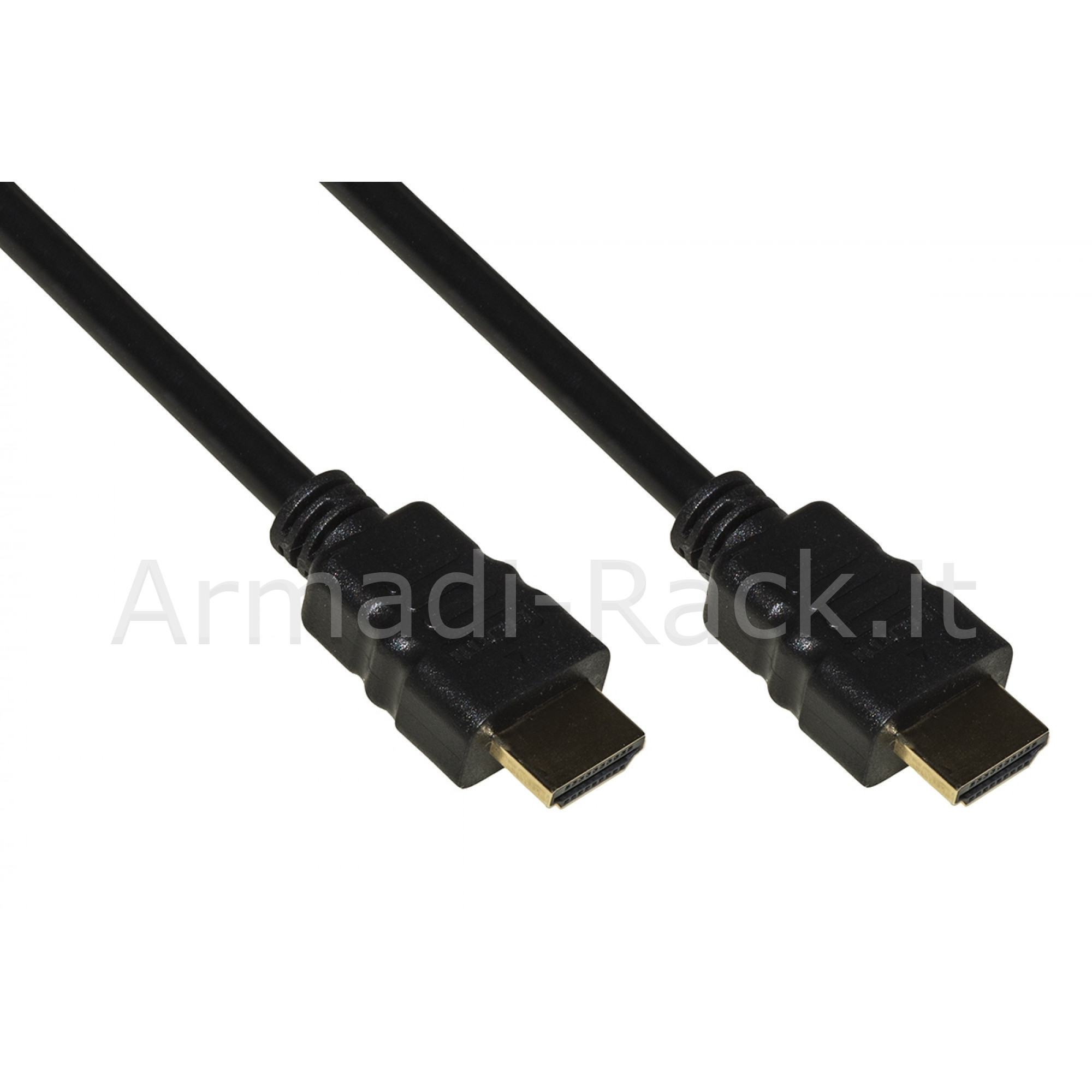 Cavo hdmi 4k@60hz + 18gbps contatti dorati mt 1.5