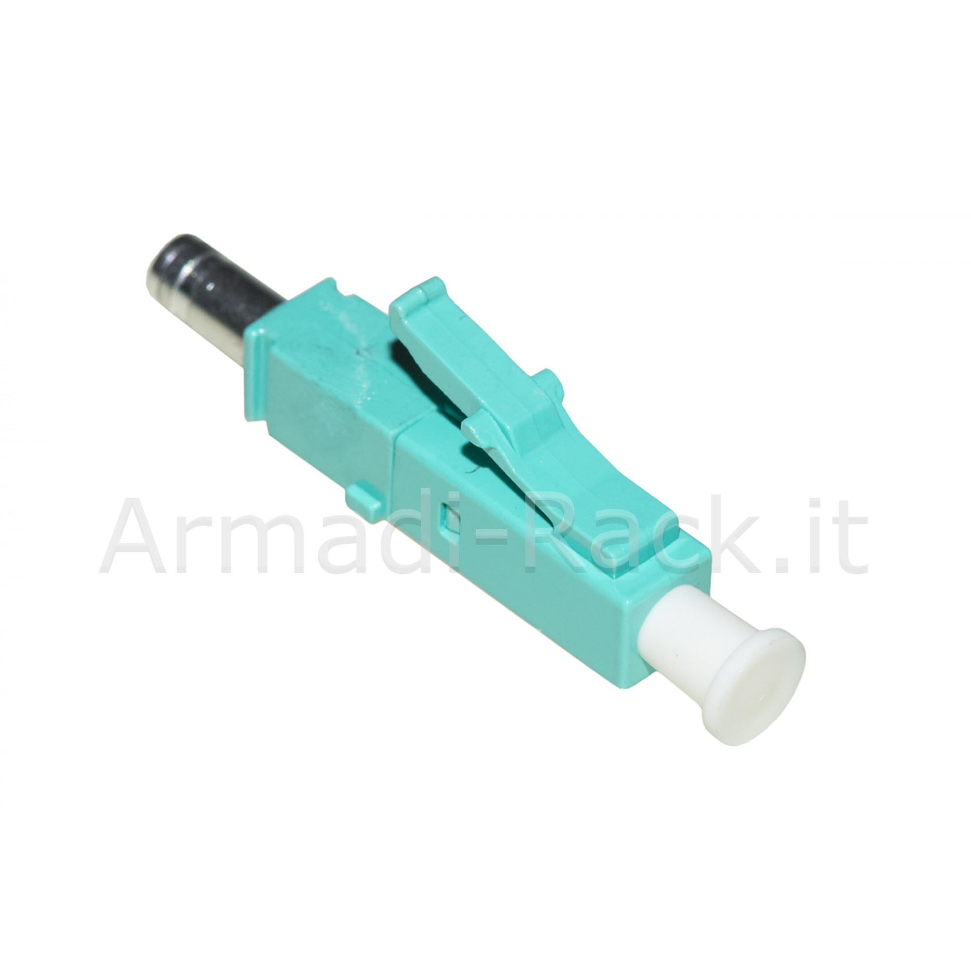 Connettore fibra ottica lc multimode om3 duplex confezione 100...