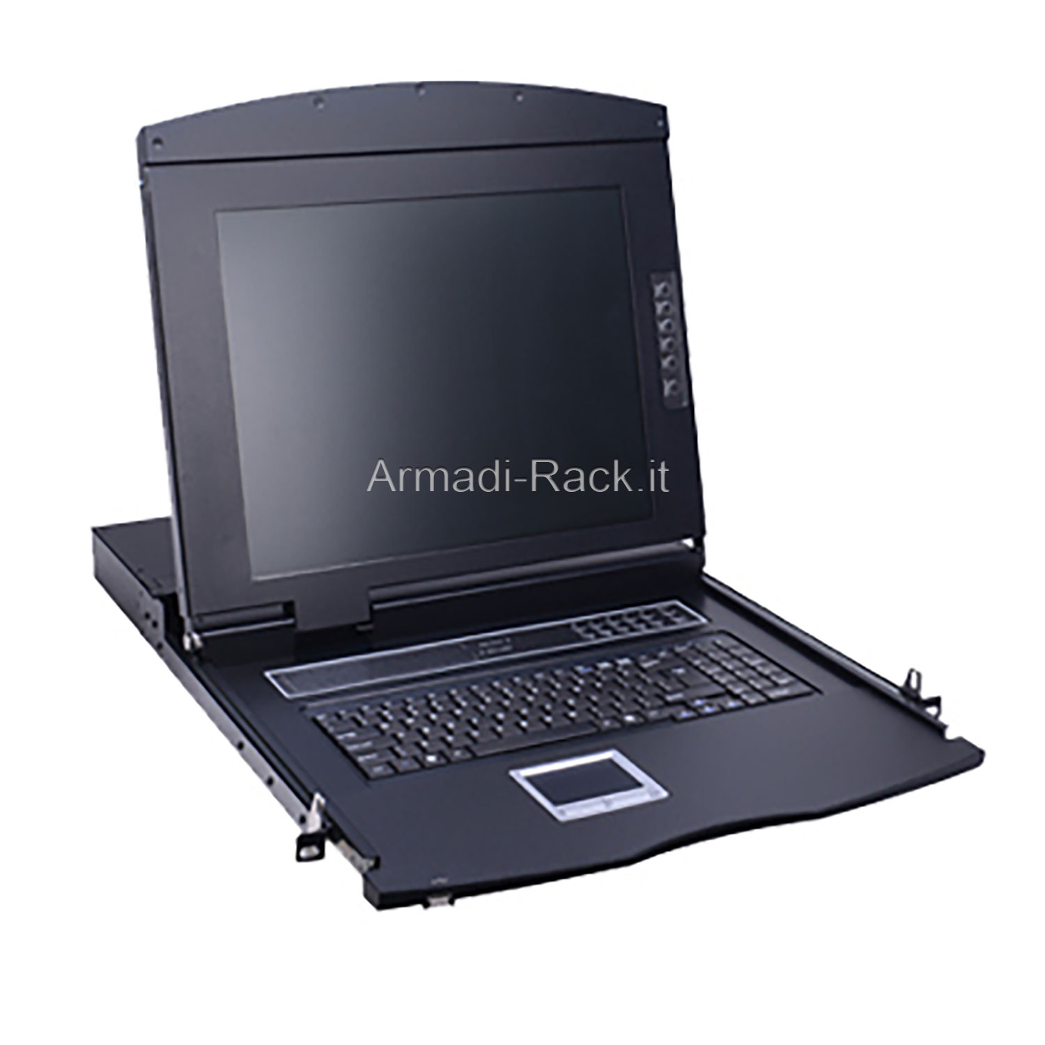 Consolle LCD 17'' con tastiera italiana per installazione a rack 19''