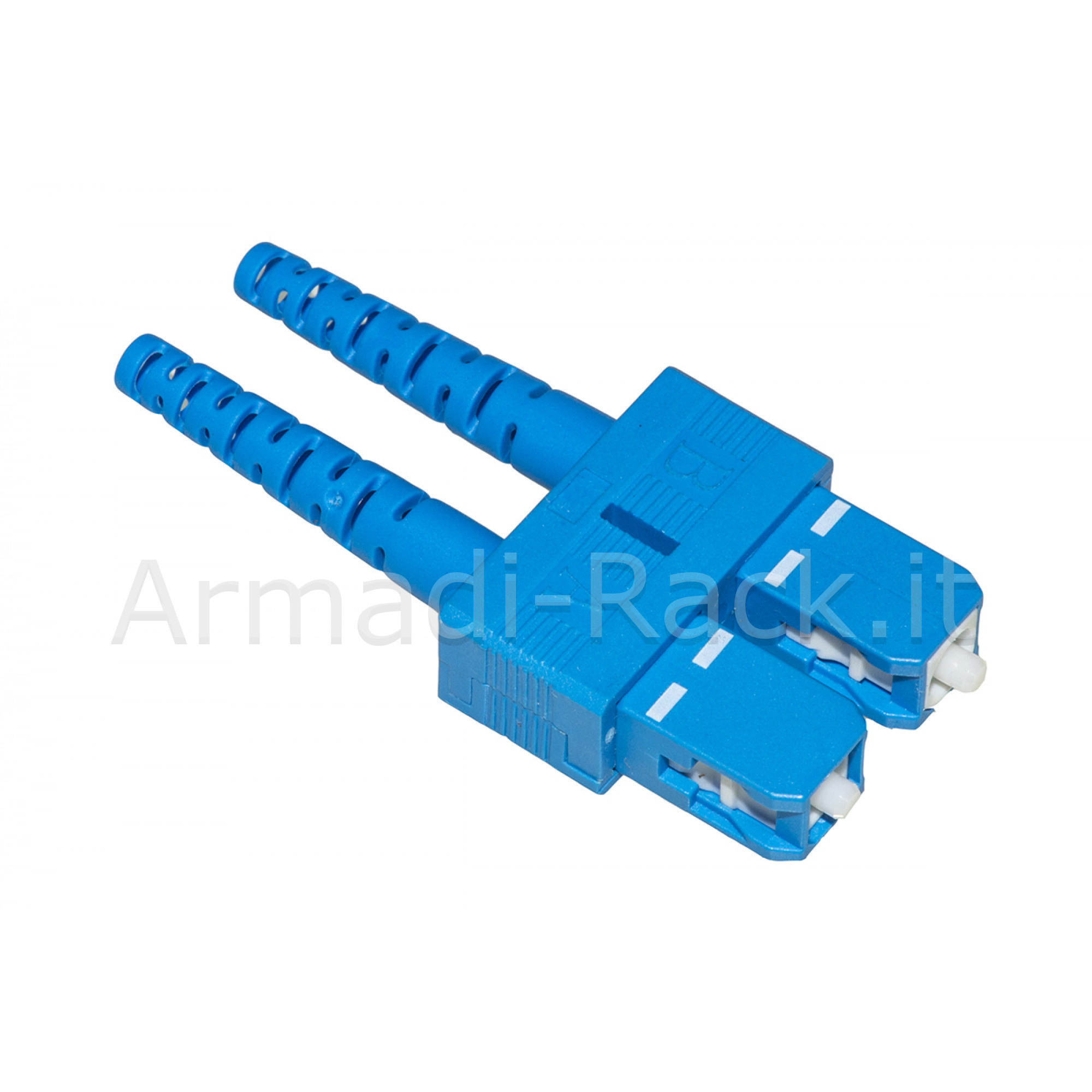 Connettore fibra ottica sc singlemode duplex confezione 100 pezzi