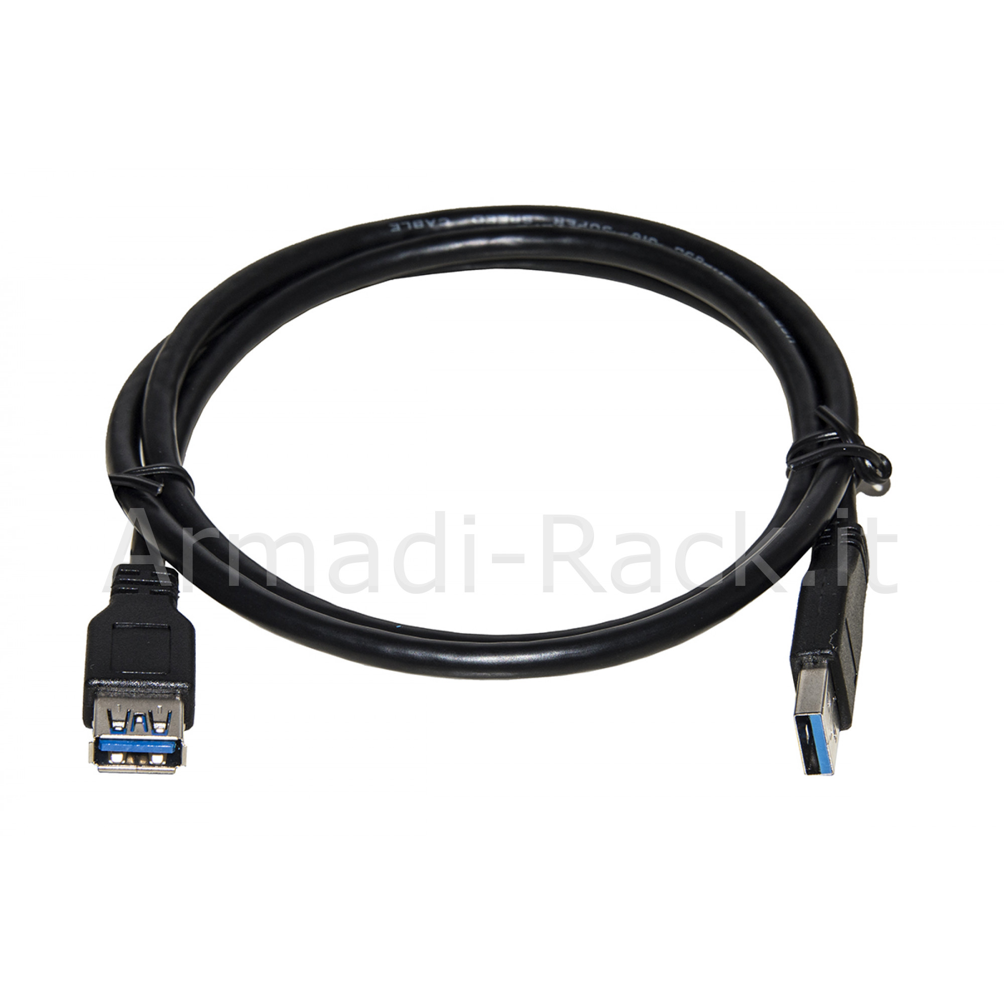 Cavo usb 3.0 maschio/femmina 28awg halogenfree tpe mt 0,5
