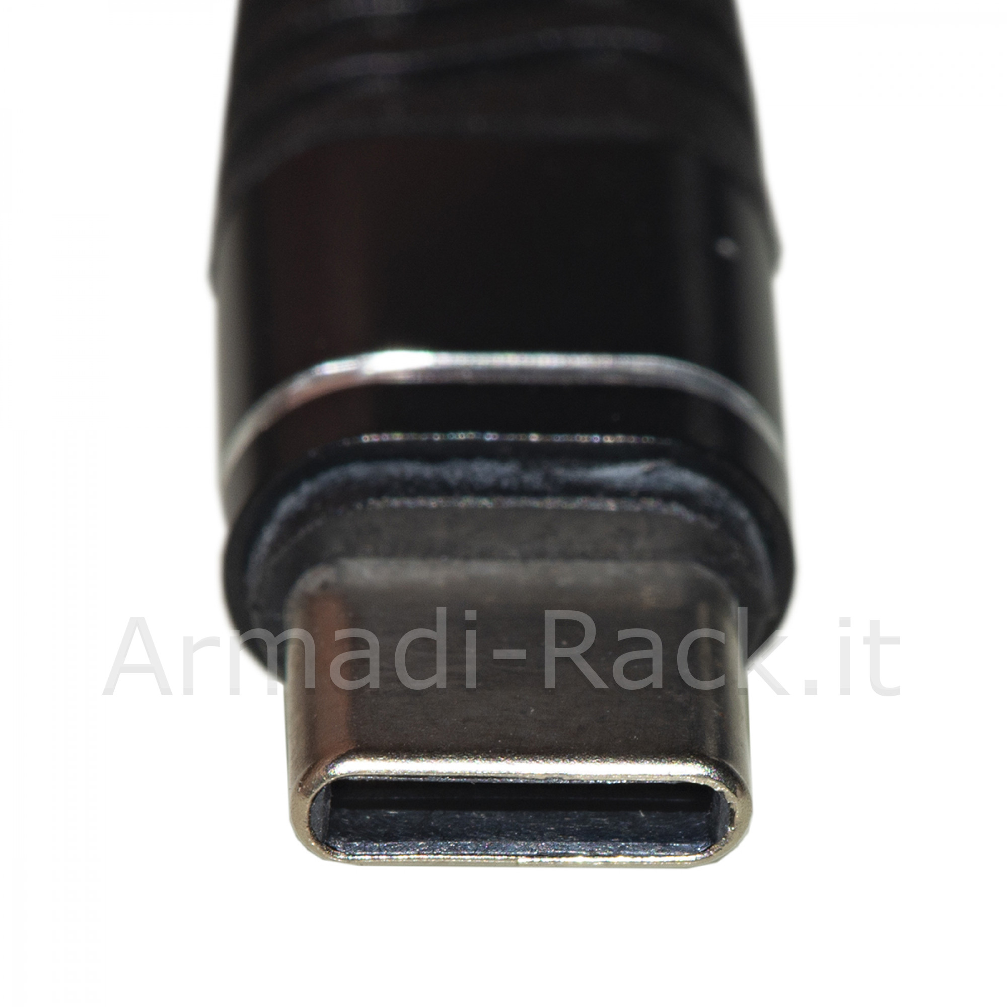 Cavo usb-c mt 1,2 cavo a spirale colore nero con protezione flessibile...