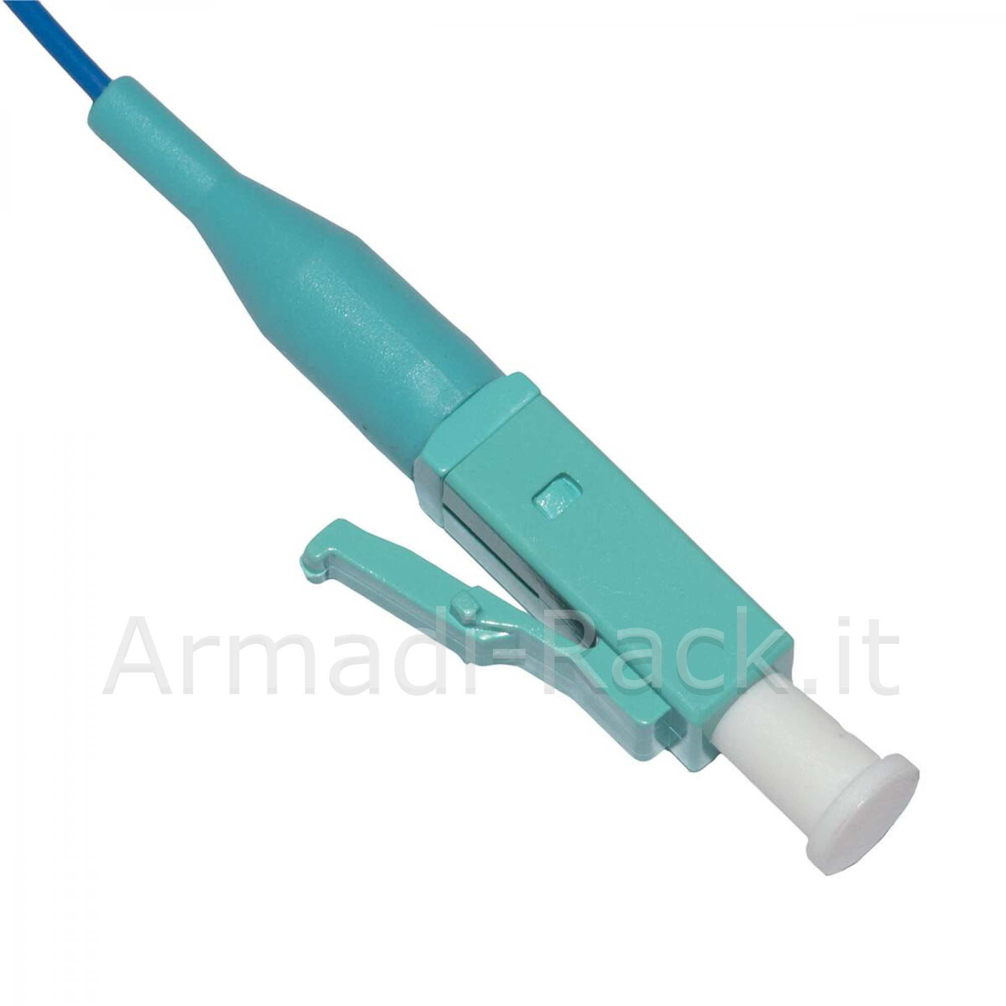 Set 12 cavi pigtail fibra ottica colorati connettori lc om3 simplex 2...