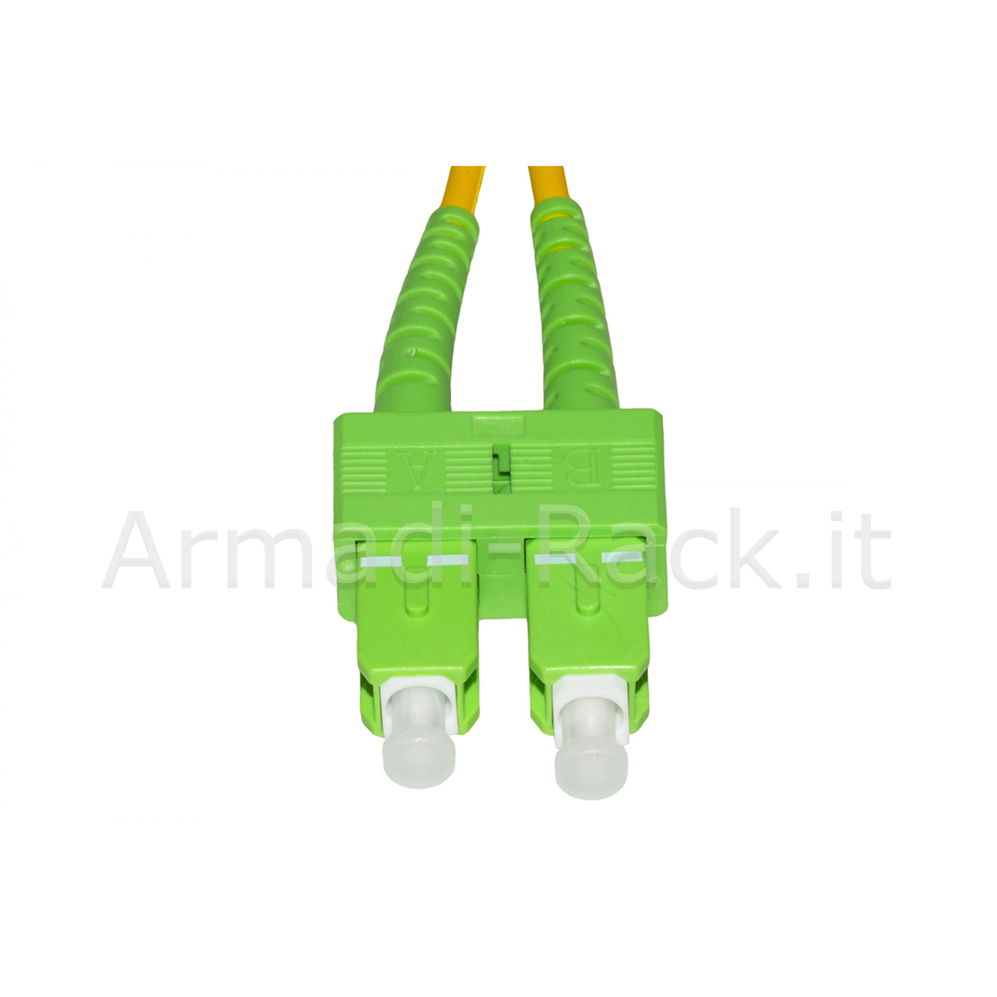 Cavo fibra ottica apc lc a apc sc singlemode duplex mt.3