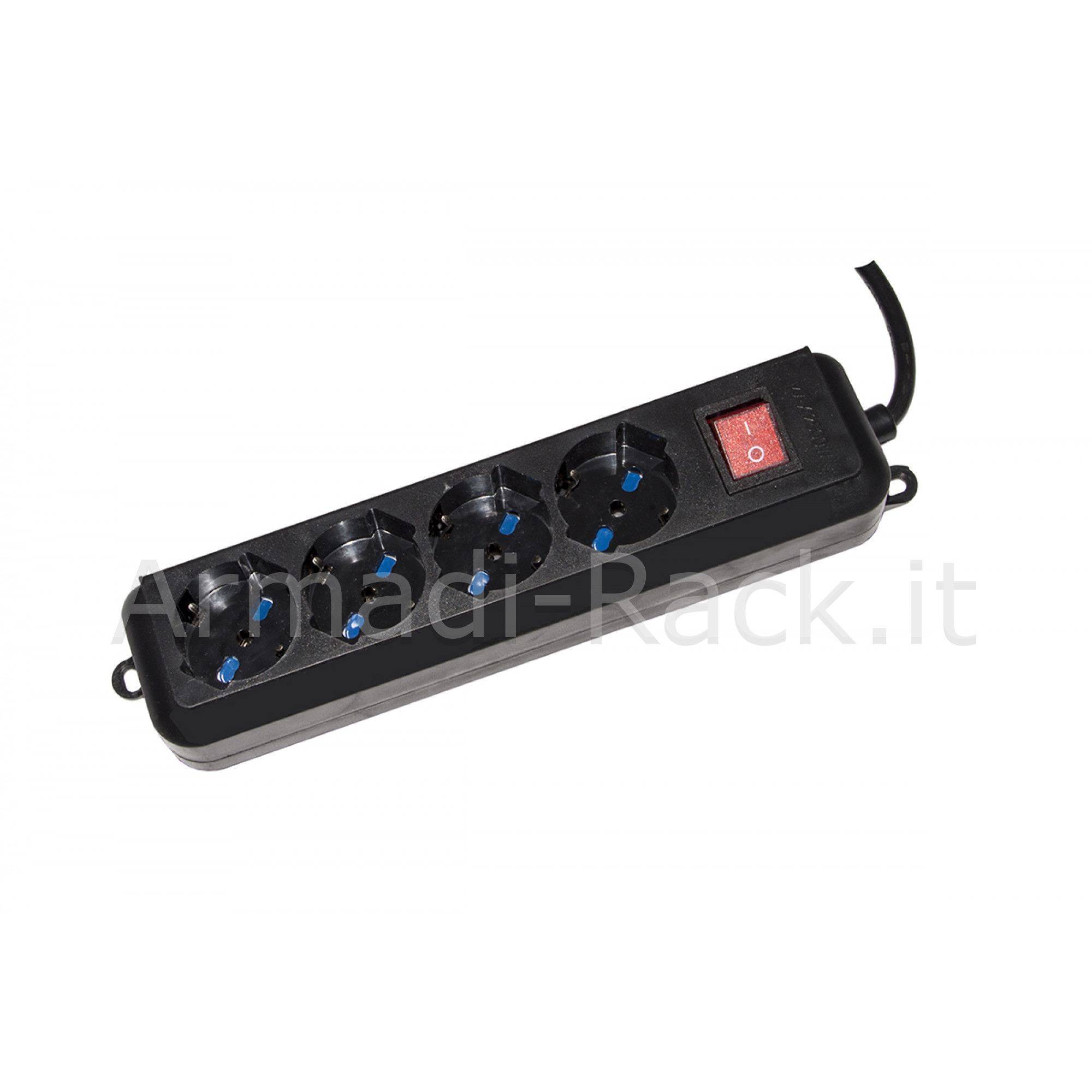 Multipresa 4 prese universali ita/schuko 10/16 a - spina 16 a con...