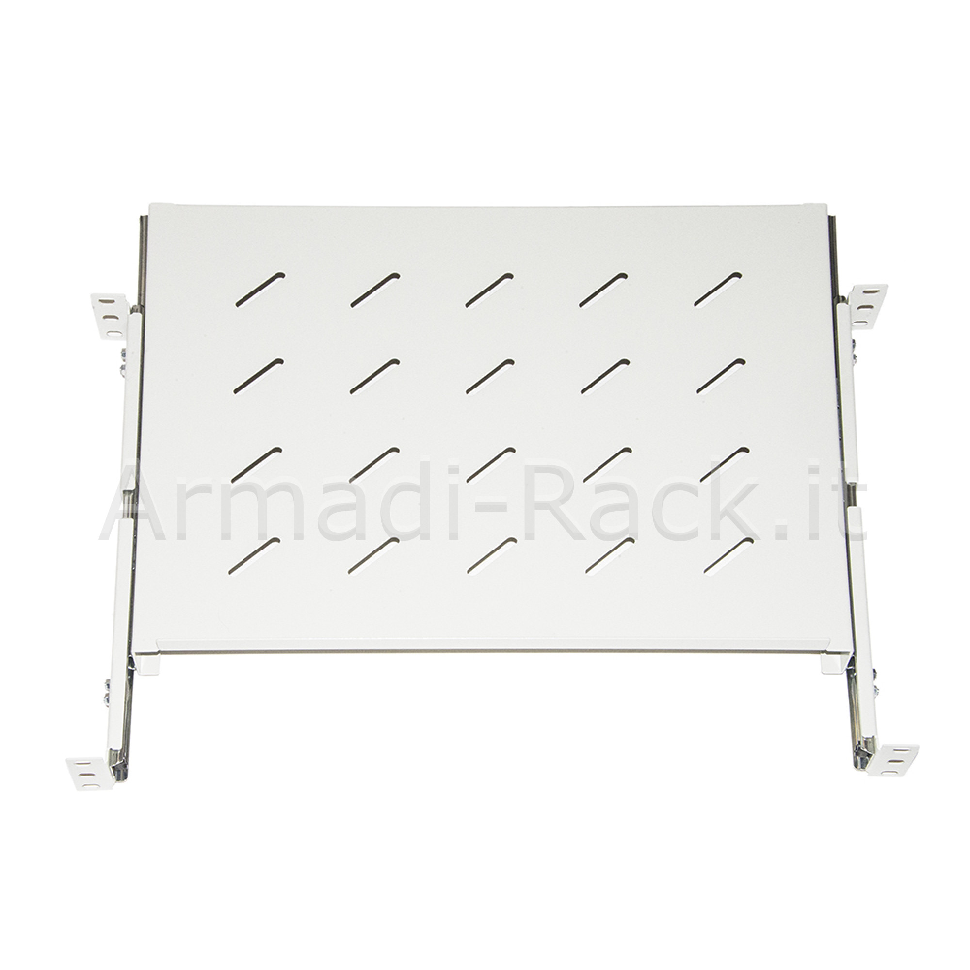 Ripiano universale per armadio rack estraibile su binari - Armadi Rack
