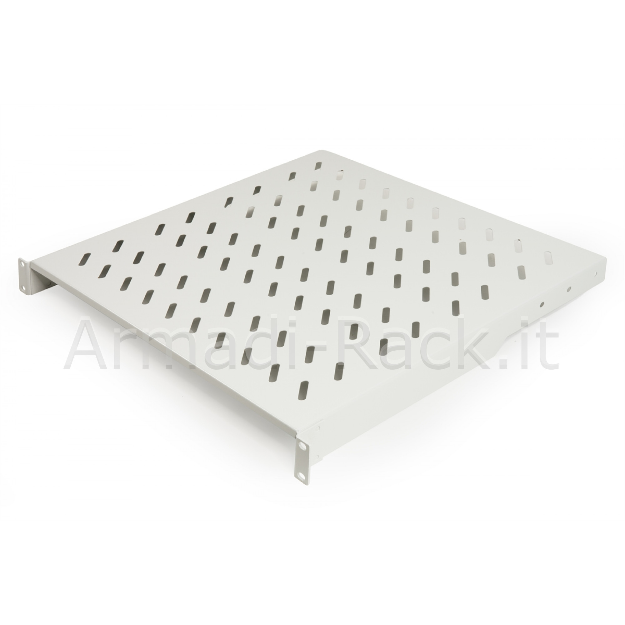 Ripiano per armadio 19" 2 unità profondità 400 mm. (universale)...