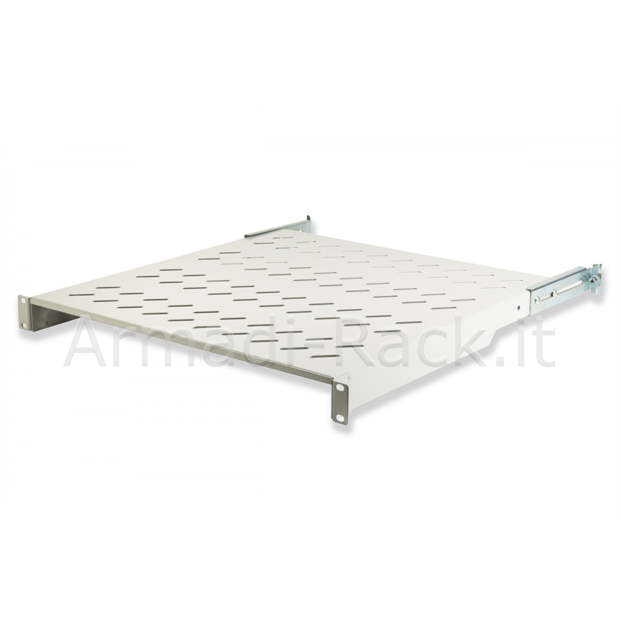 Ripiano per armadio 19" 1 unità profondità 450 mm. (universale) 4...