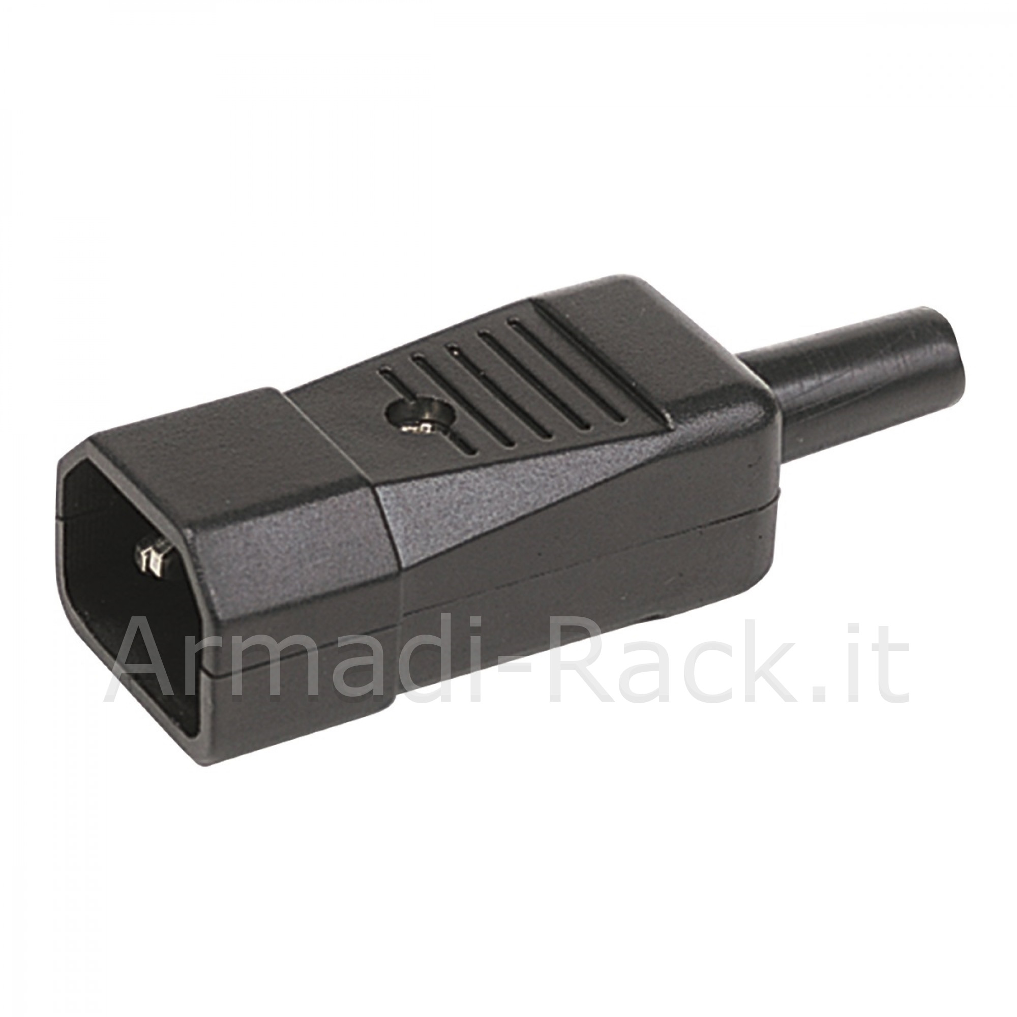 Spina iec c14 maschio da assemblare
