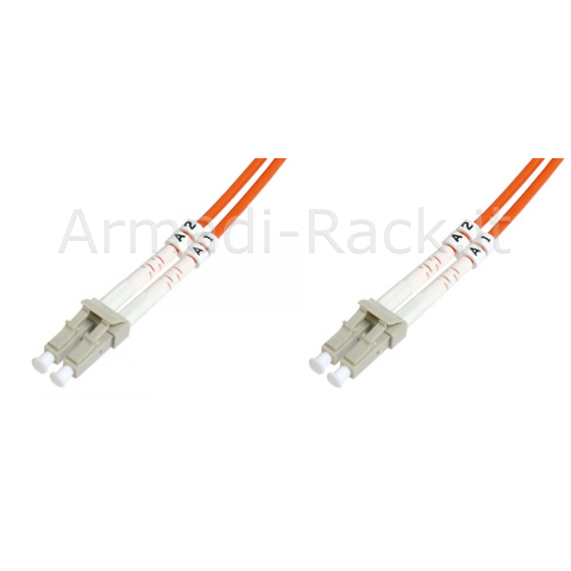 Cavo Fibra Ottica Lc a Lc Multimode Duplex 50/125 Mt.1(Dk-2533-01)