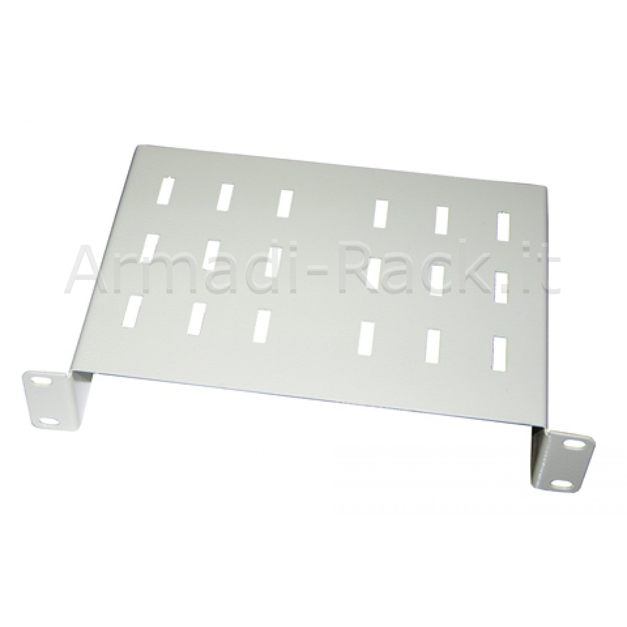 Ripiano per Armadio Rack 10 1 Unita' Laccato Colore Grigio (Dn-10...