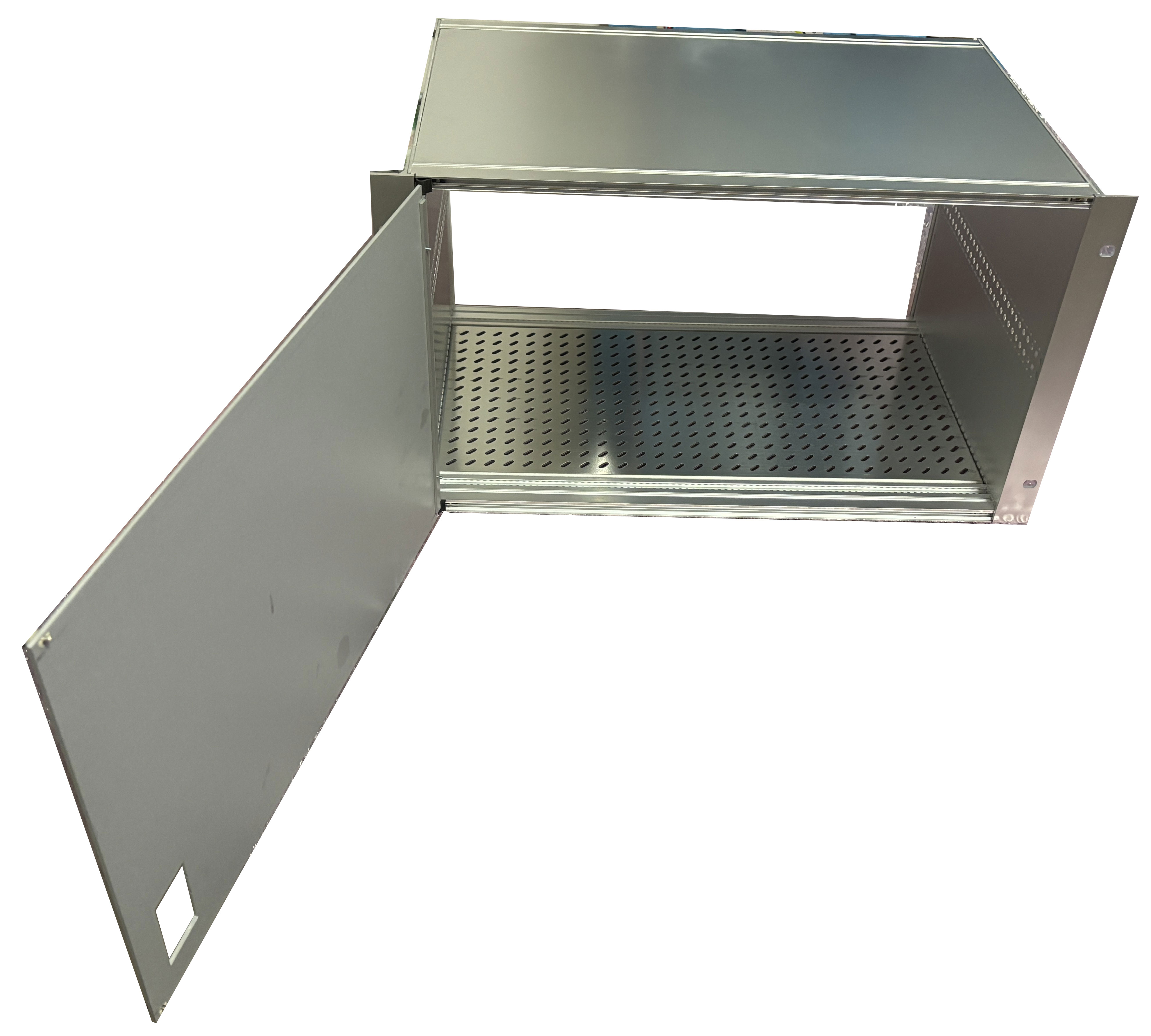 SUBRACK 1 X 6U - 290 X 84TE - Composizione come da BOM allegata